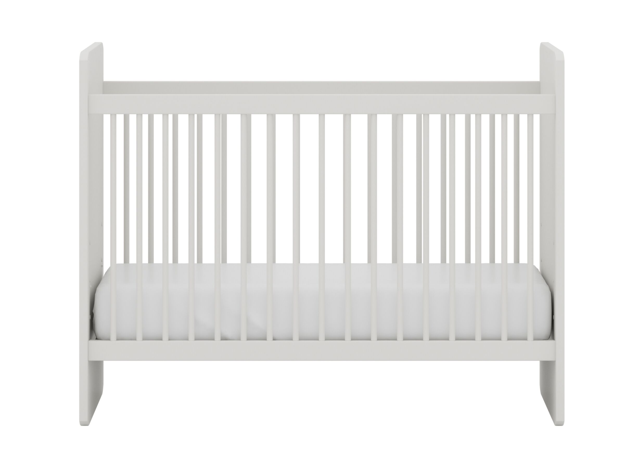 Aperçu - Lit bébé évolutif Cutie-Lea 60x120cm - décor - off white