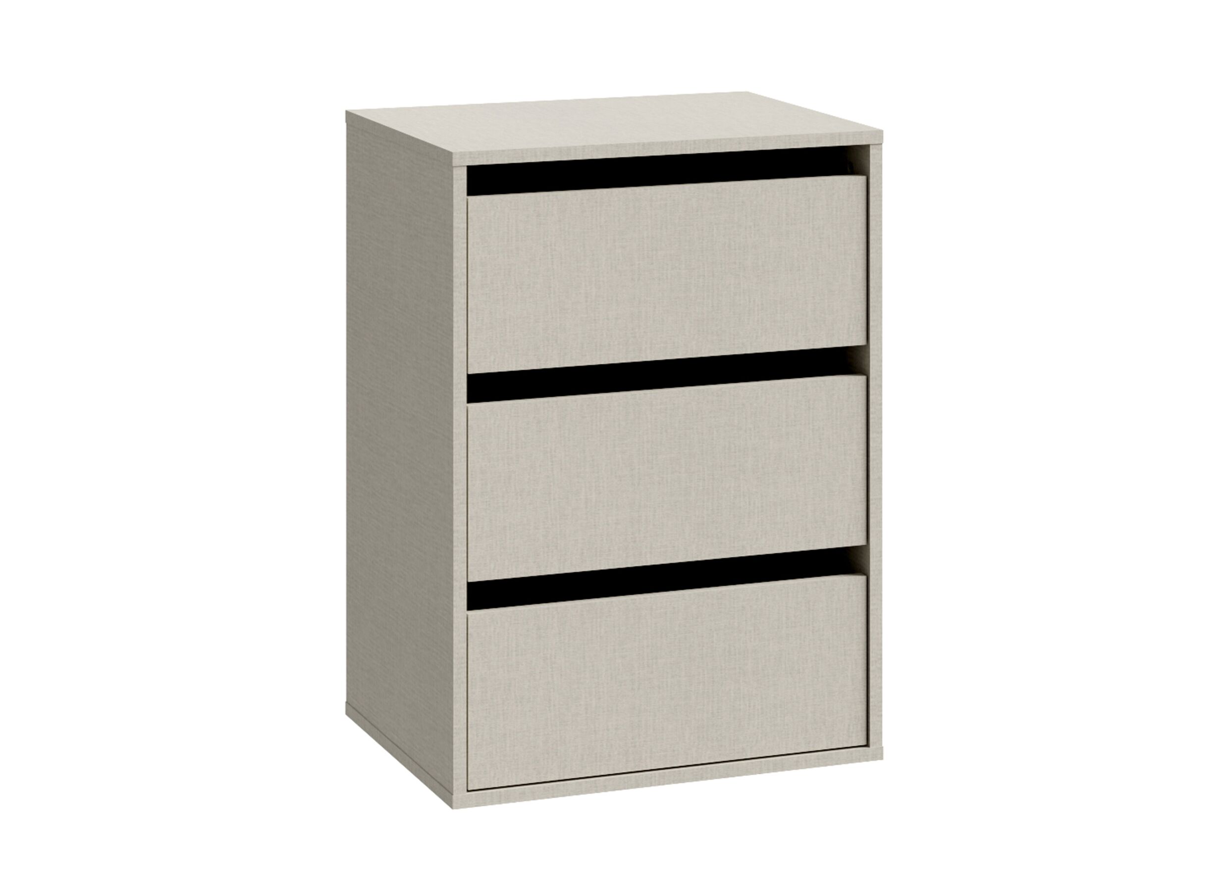 Ladekast 51x40x71cm - decor - grijs - Commode 51x40x71cm - décor - gris
