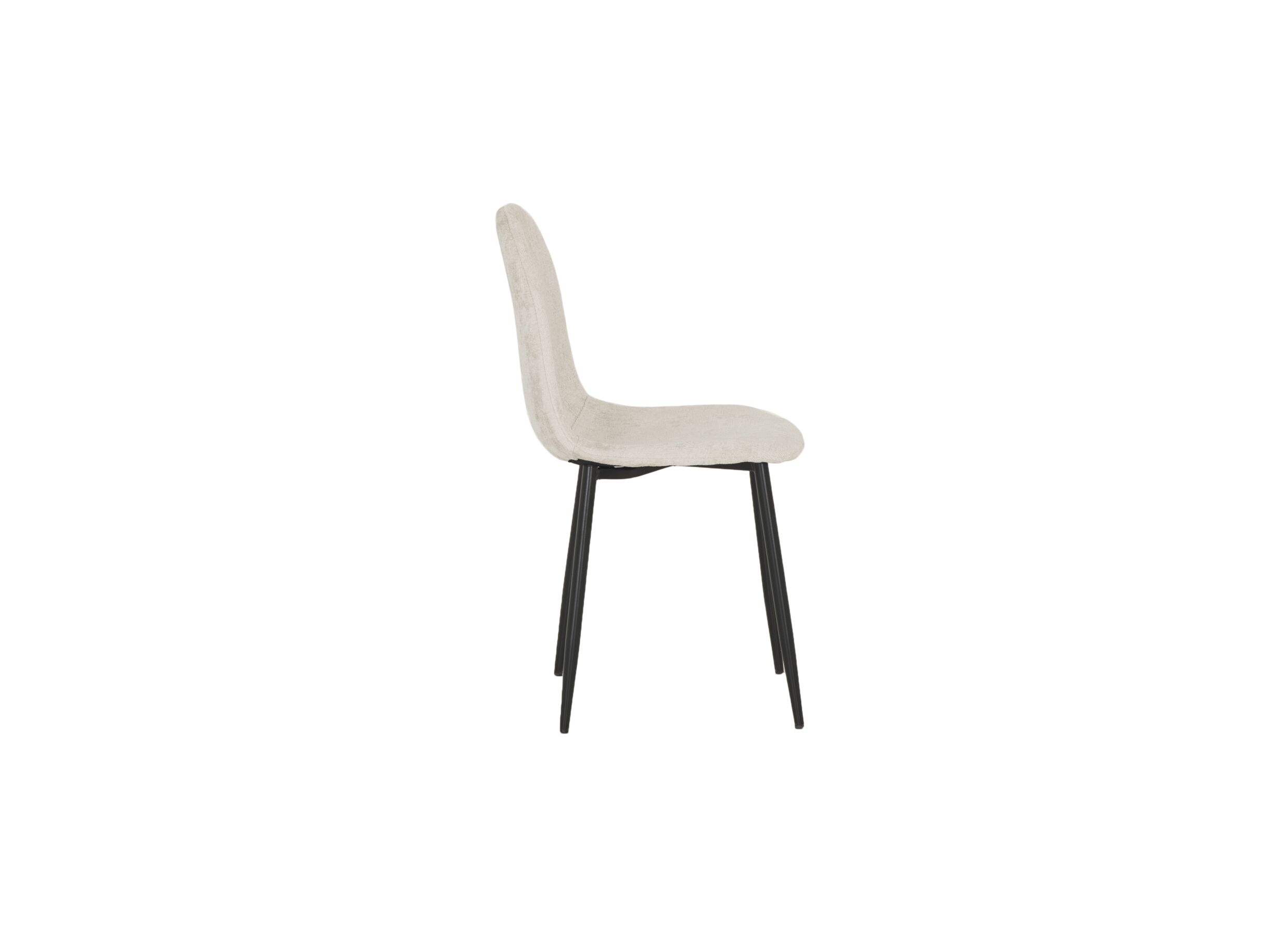 Overzichtsfoto - Stoel Speech 45x46x88cm - stof - beige