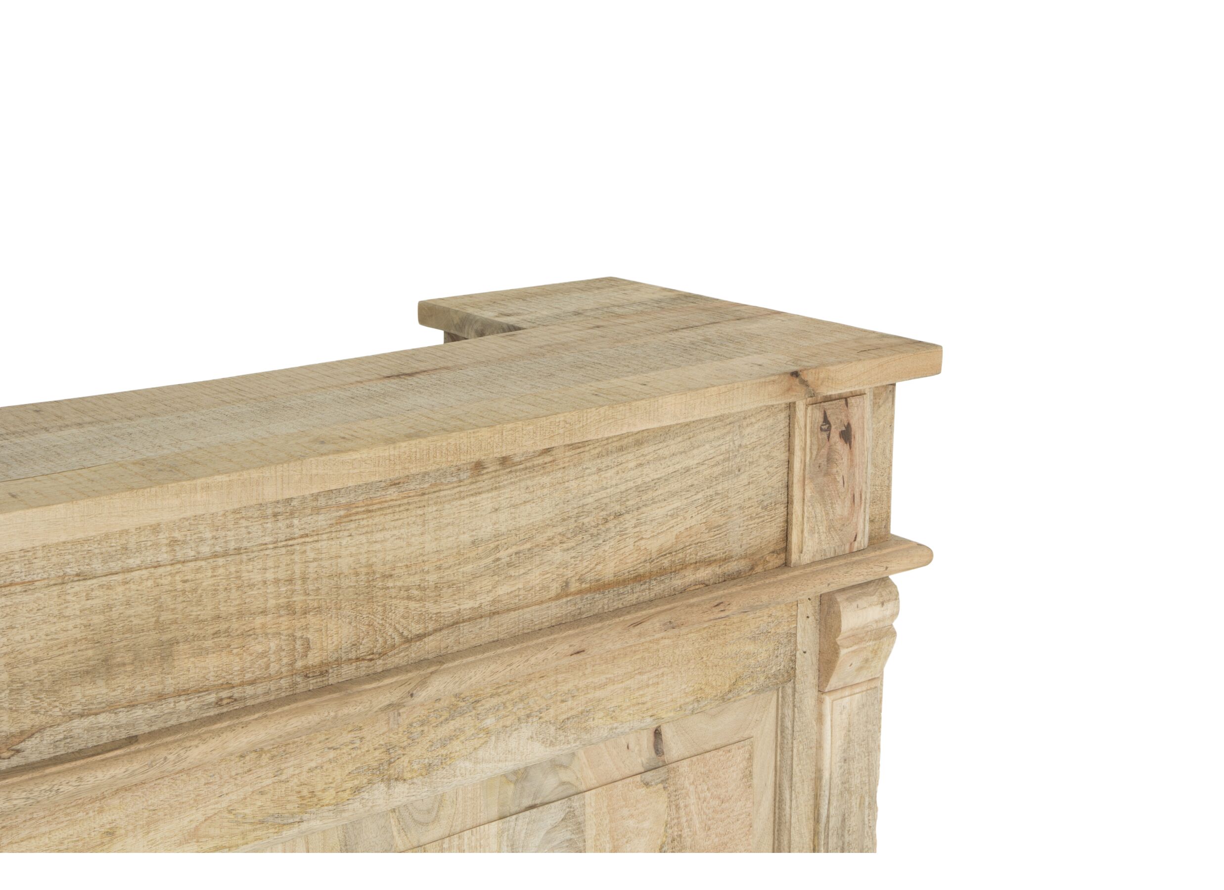 Barkast Djinn 120cm - mango massief - naturel