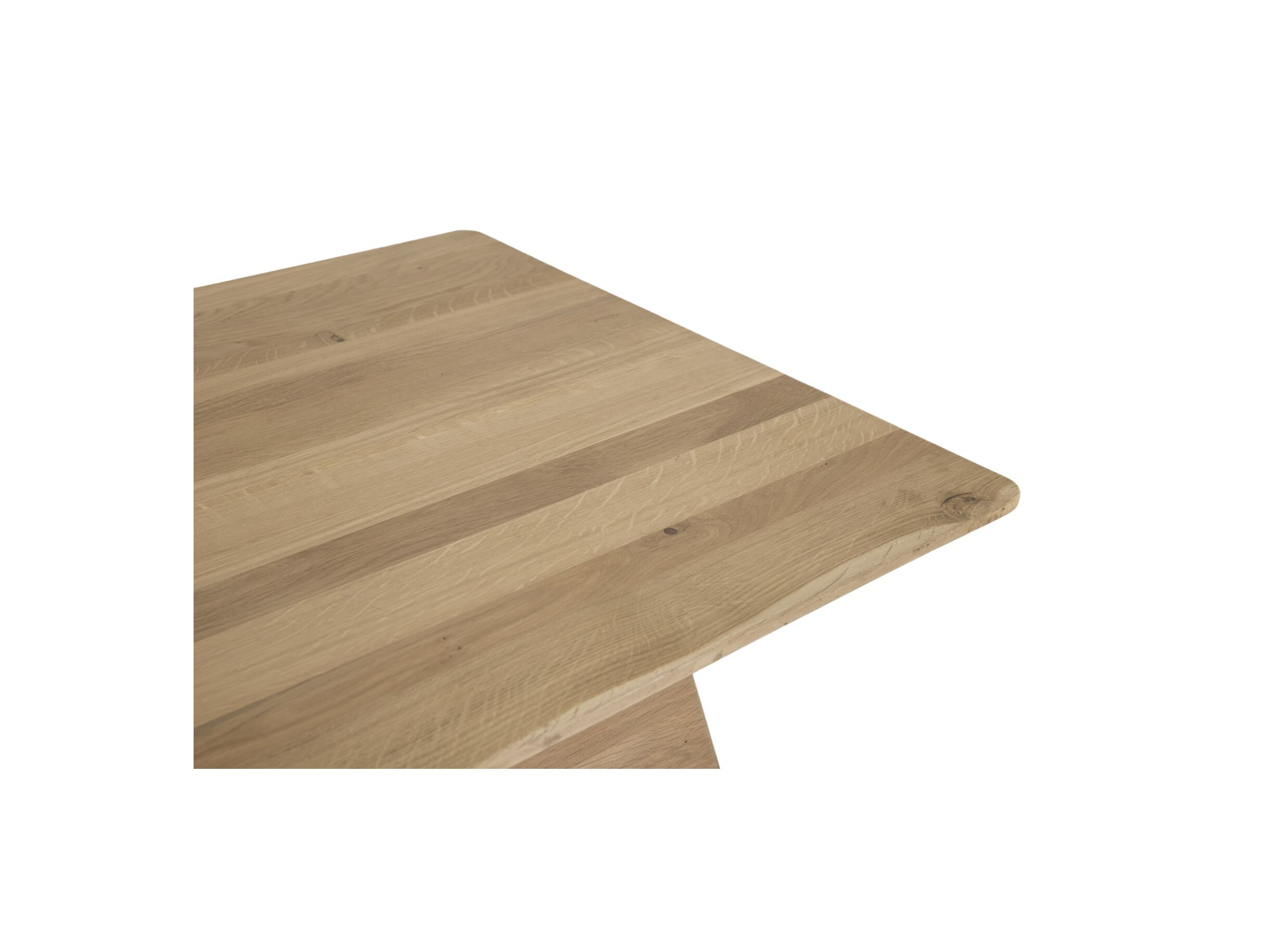 Detail - Table basse Float 60x60x38cm - chêne massif - naturel
