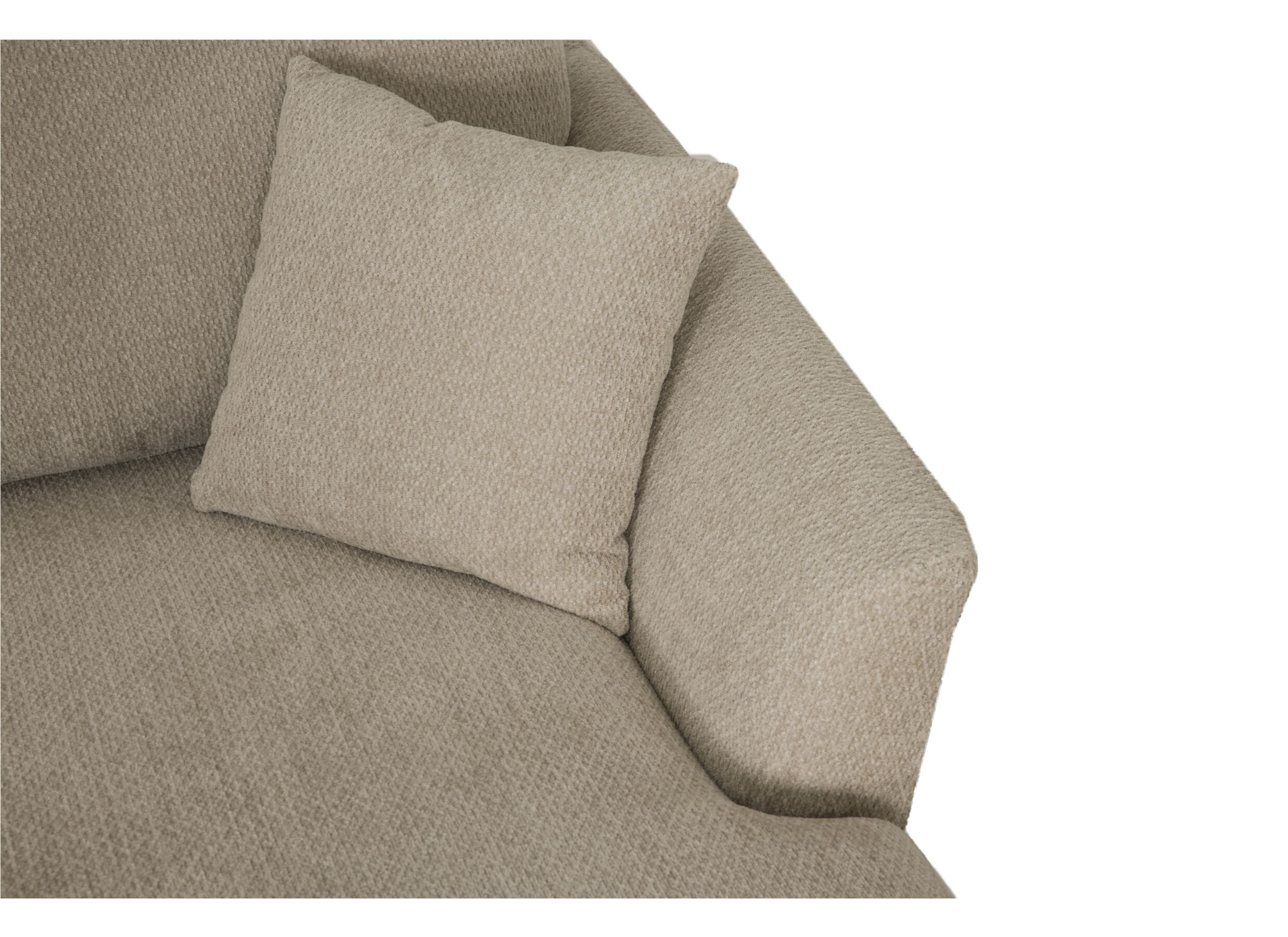 Hoeksalon Namur 293x160cm - stof - beige