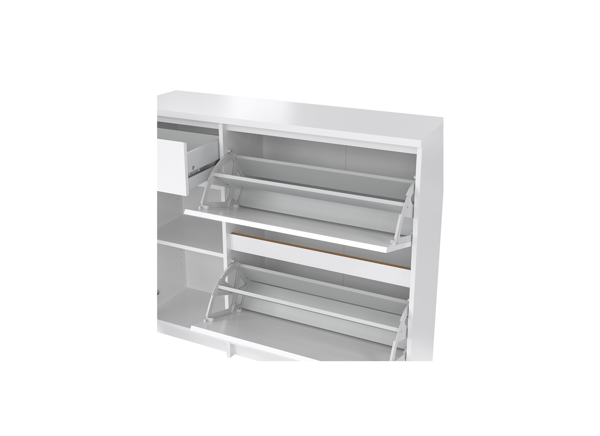 Armoire à chaussures Naia 109x32x93cm