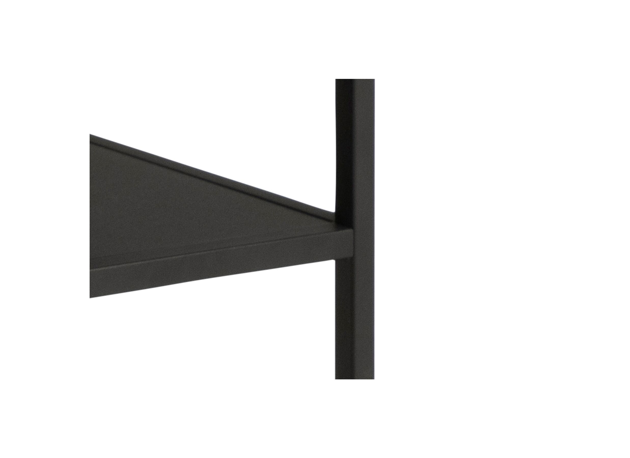 Detail - Table basse brun noir