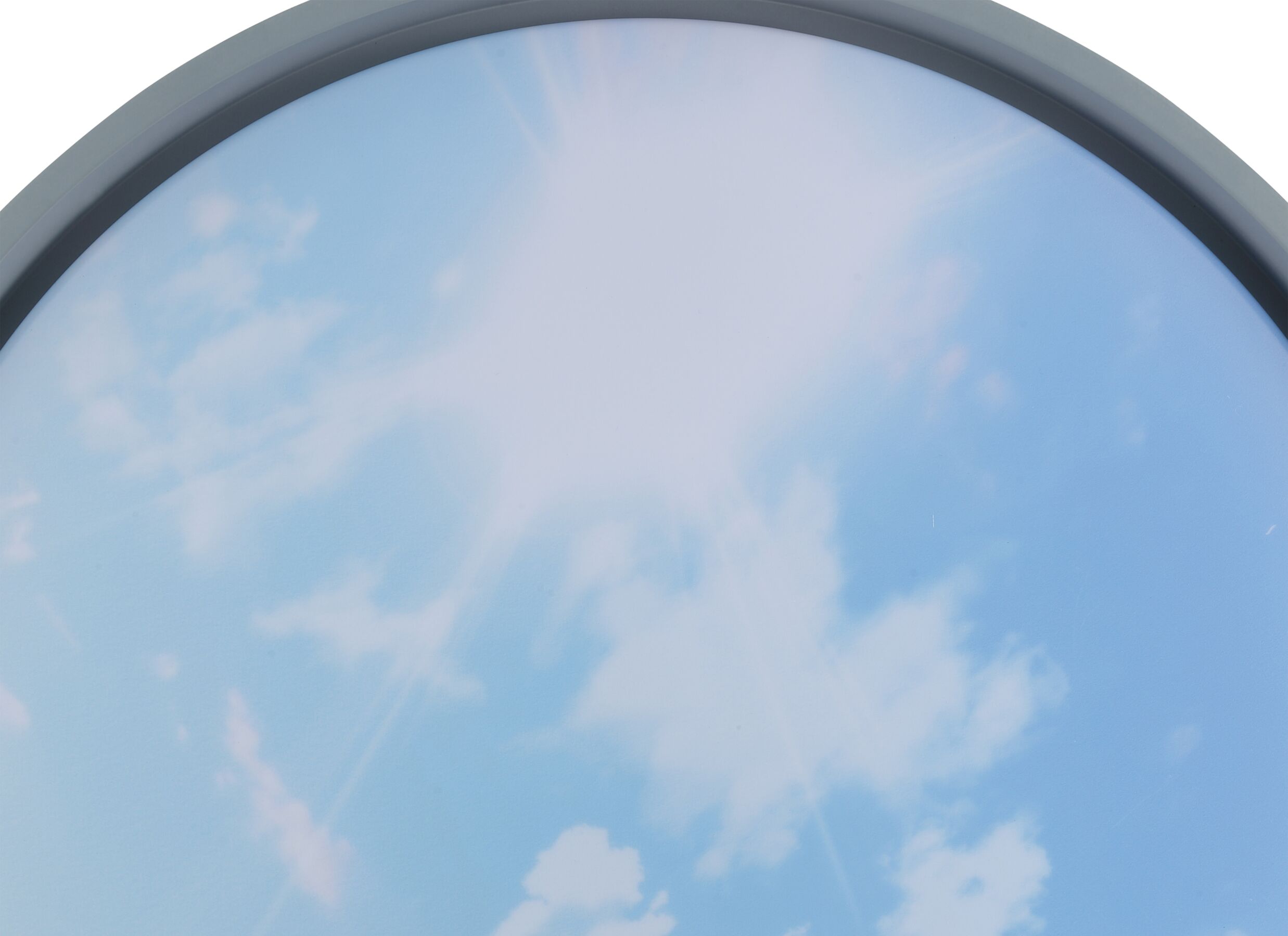 Detail - Plafonnier Sky Dream Ø48,5cm - blanc & gris