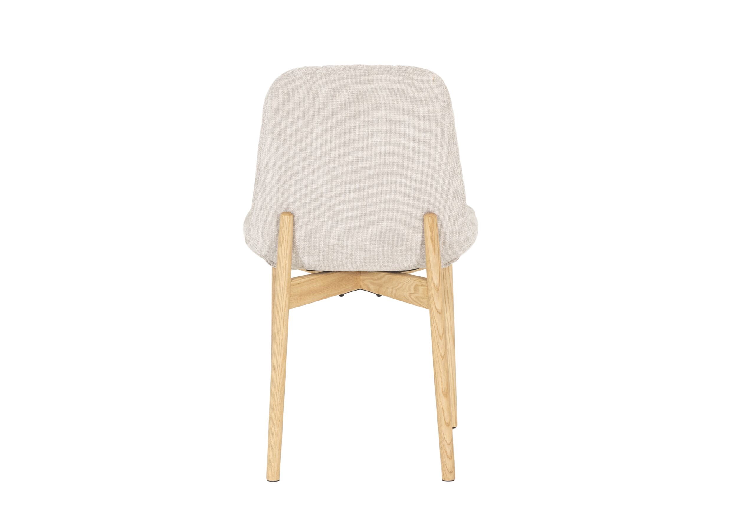 Aperçu - Chaise Cassian 49x54x86cm - tissu - taupe