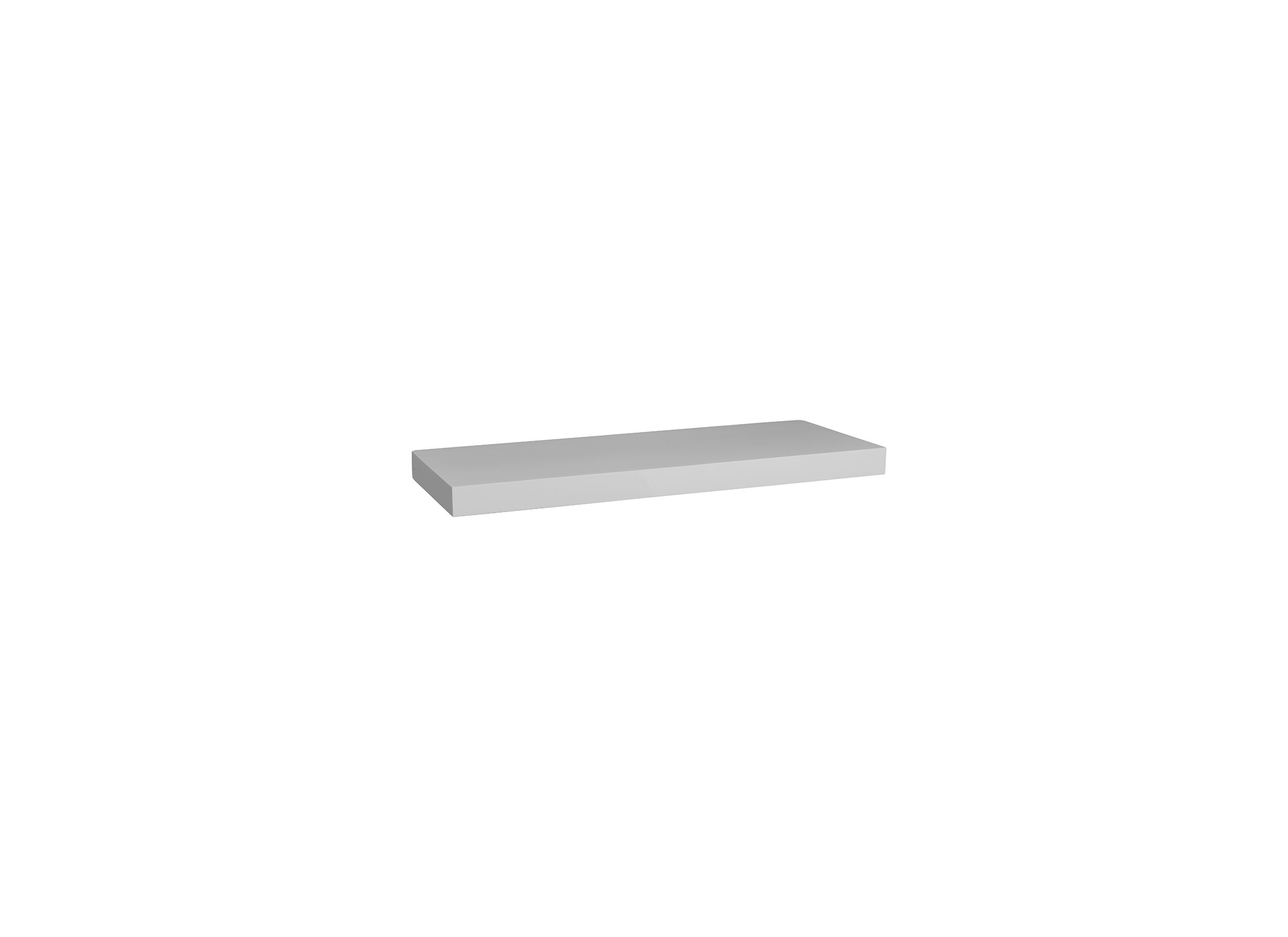 Wandplank 60x23,5x3,8cm wit