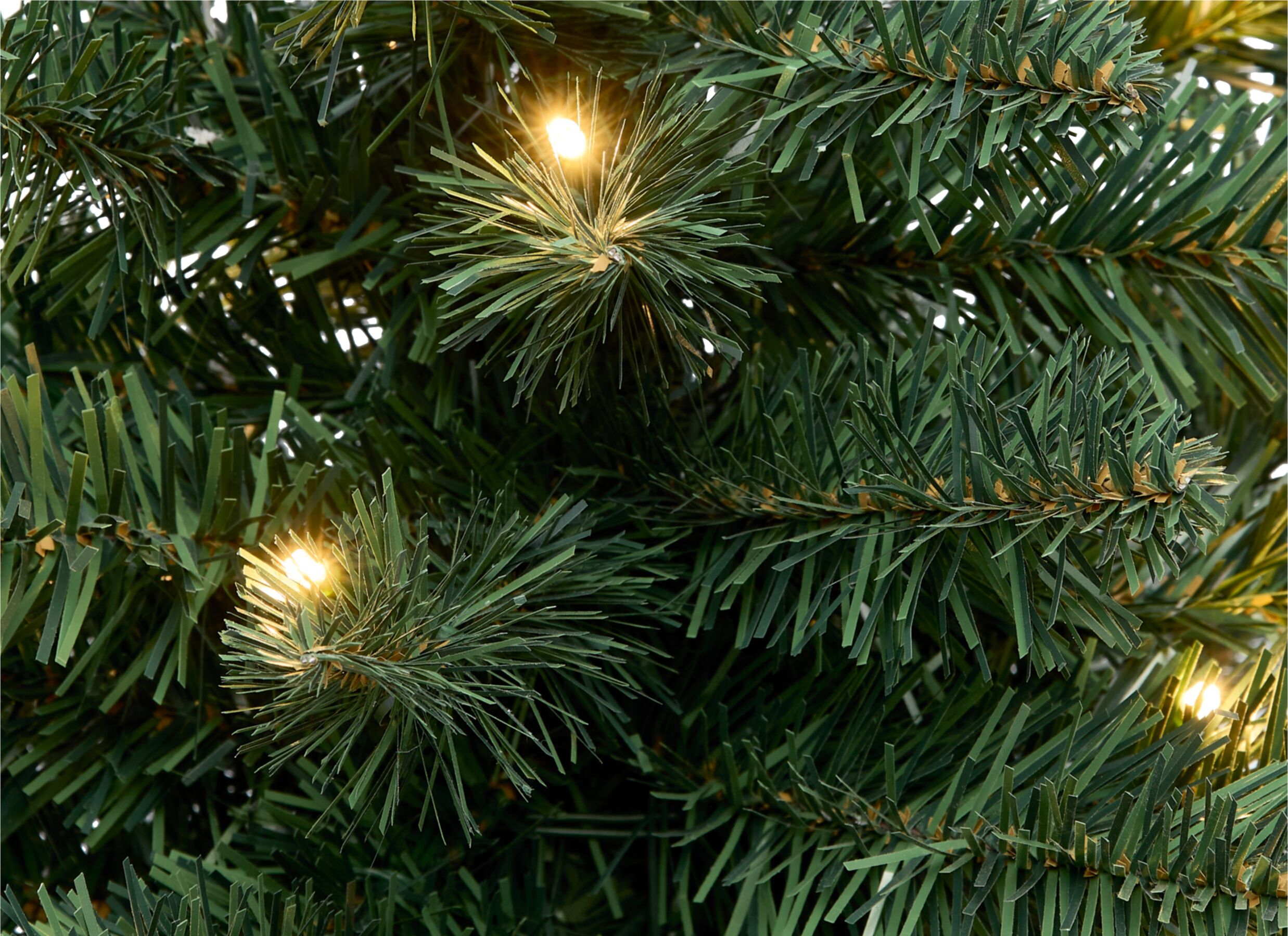 Detail - Arbre de Noël LED H50cm - plastique - vert