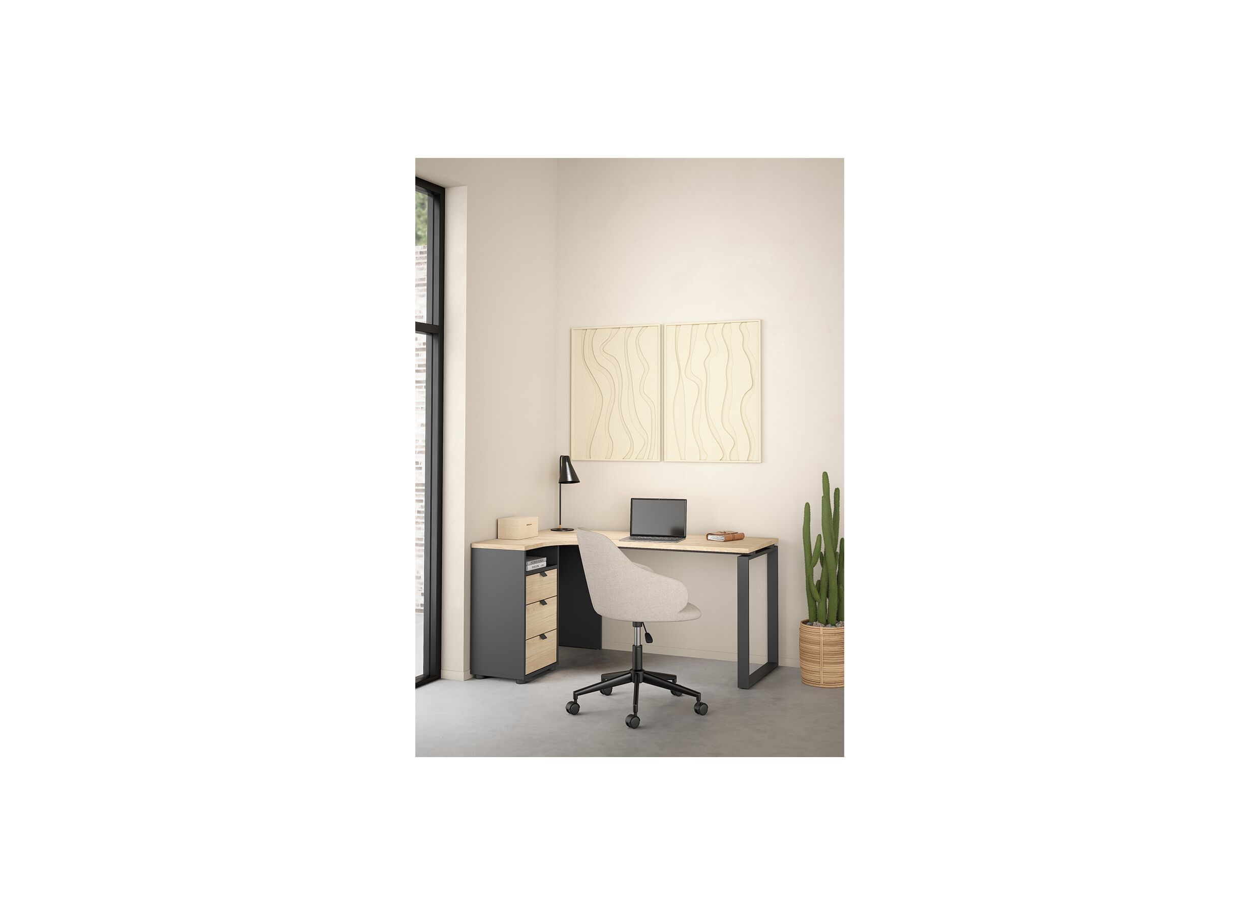 Bureau d'angle Sign 150x100cm