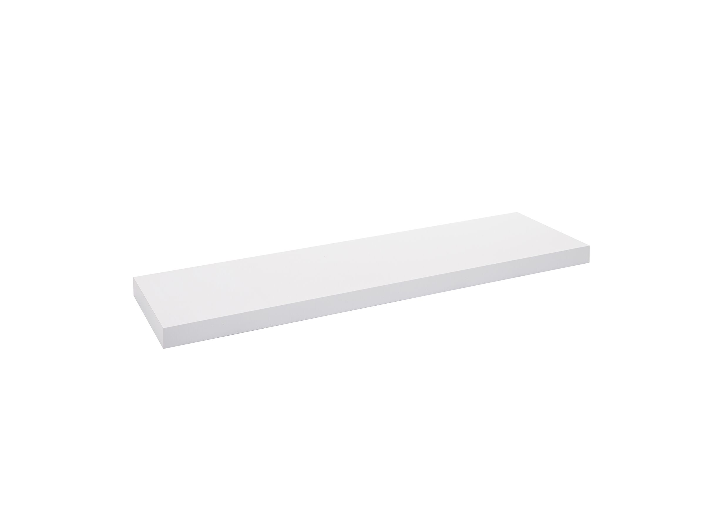 Wandplank 90x23,5x3,8cm wit