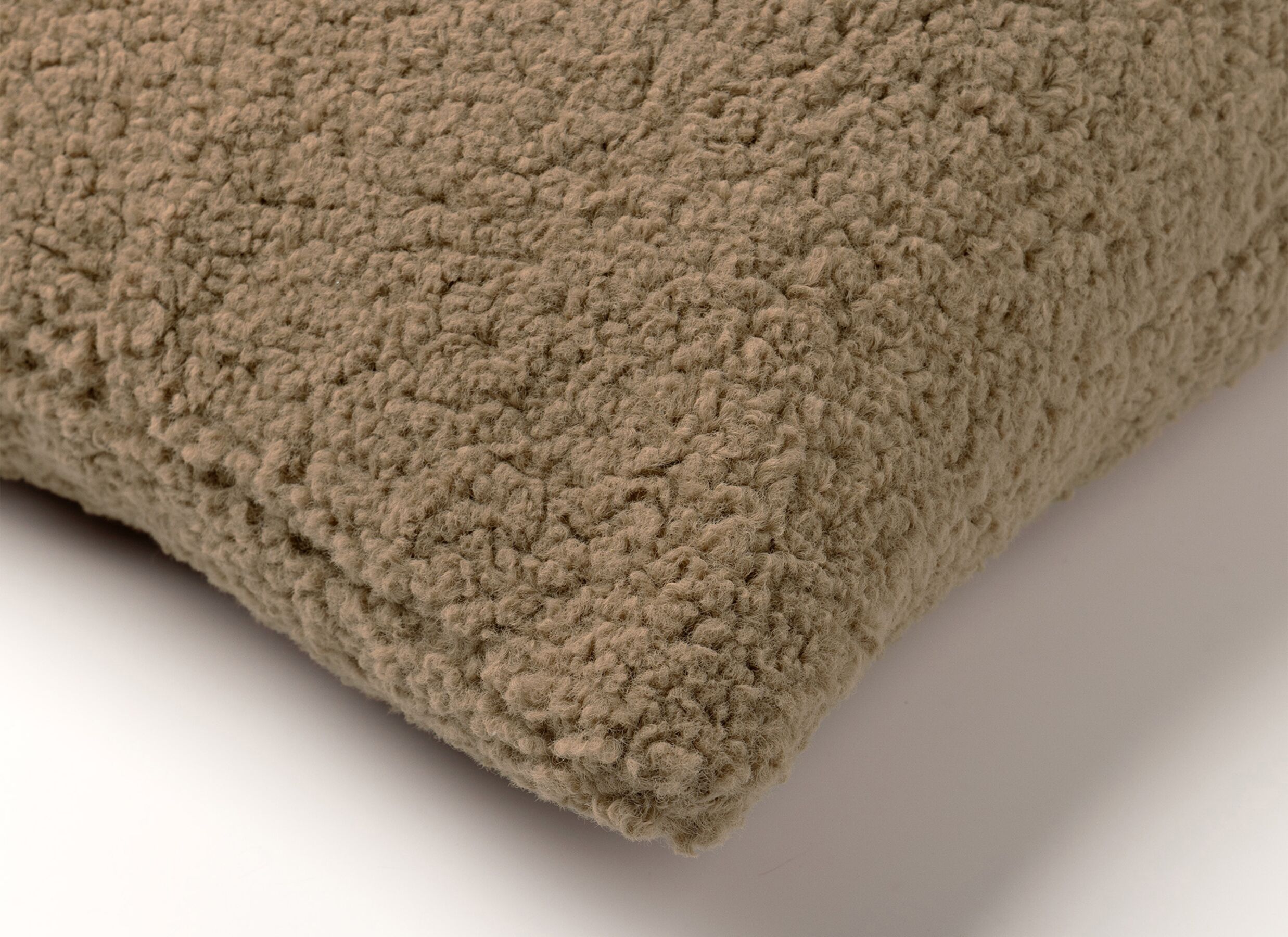 Detailfoto - Kussen Cara 45x45cm - polyester - sepia