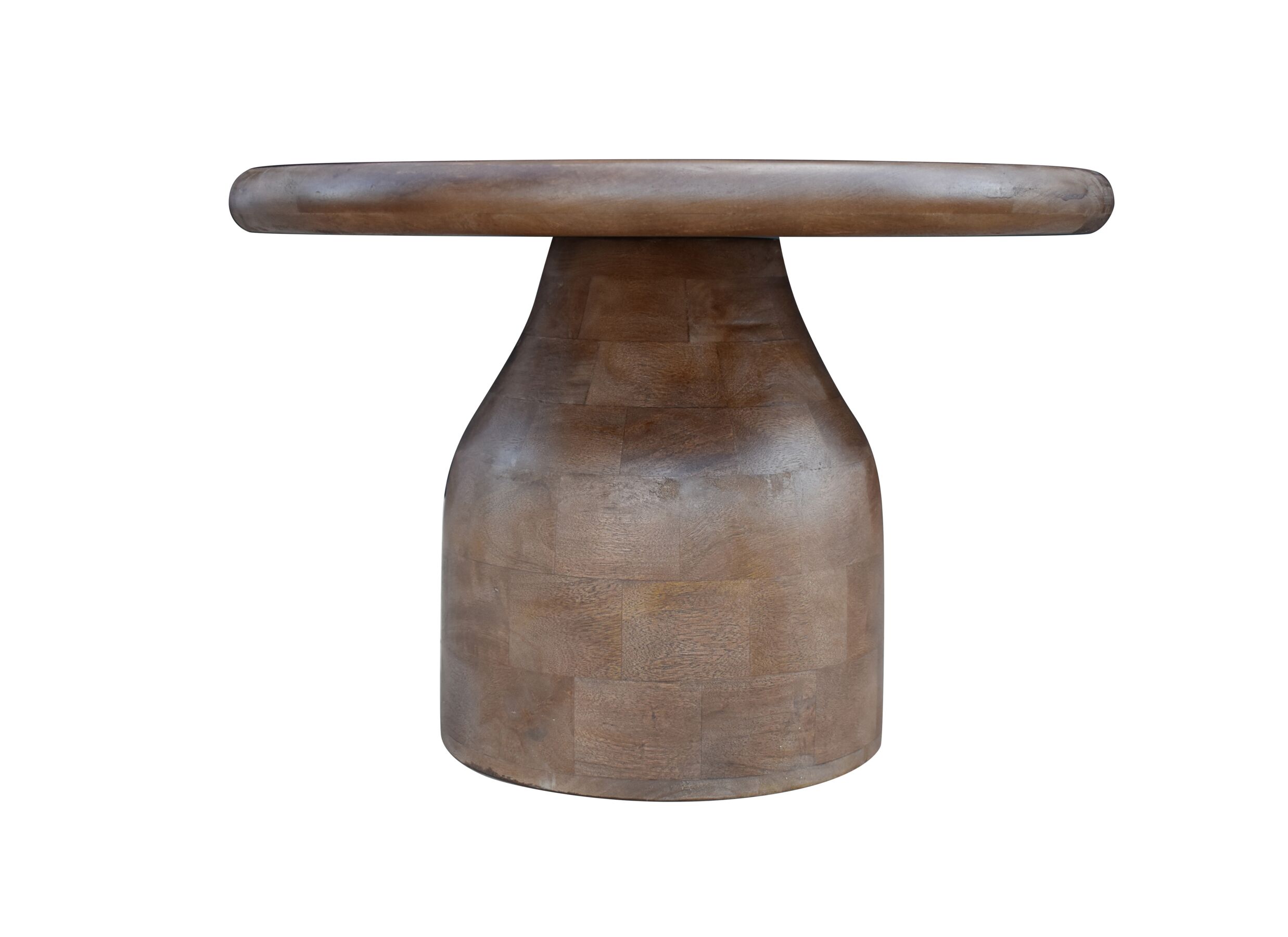 Aperçu - Table basse Mambo Ø60cm - mangue massif - brun