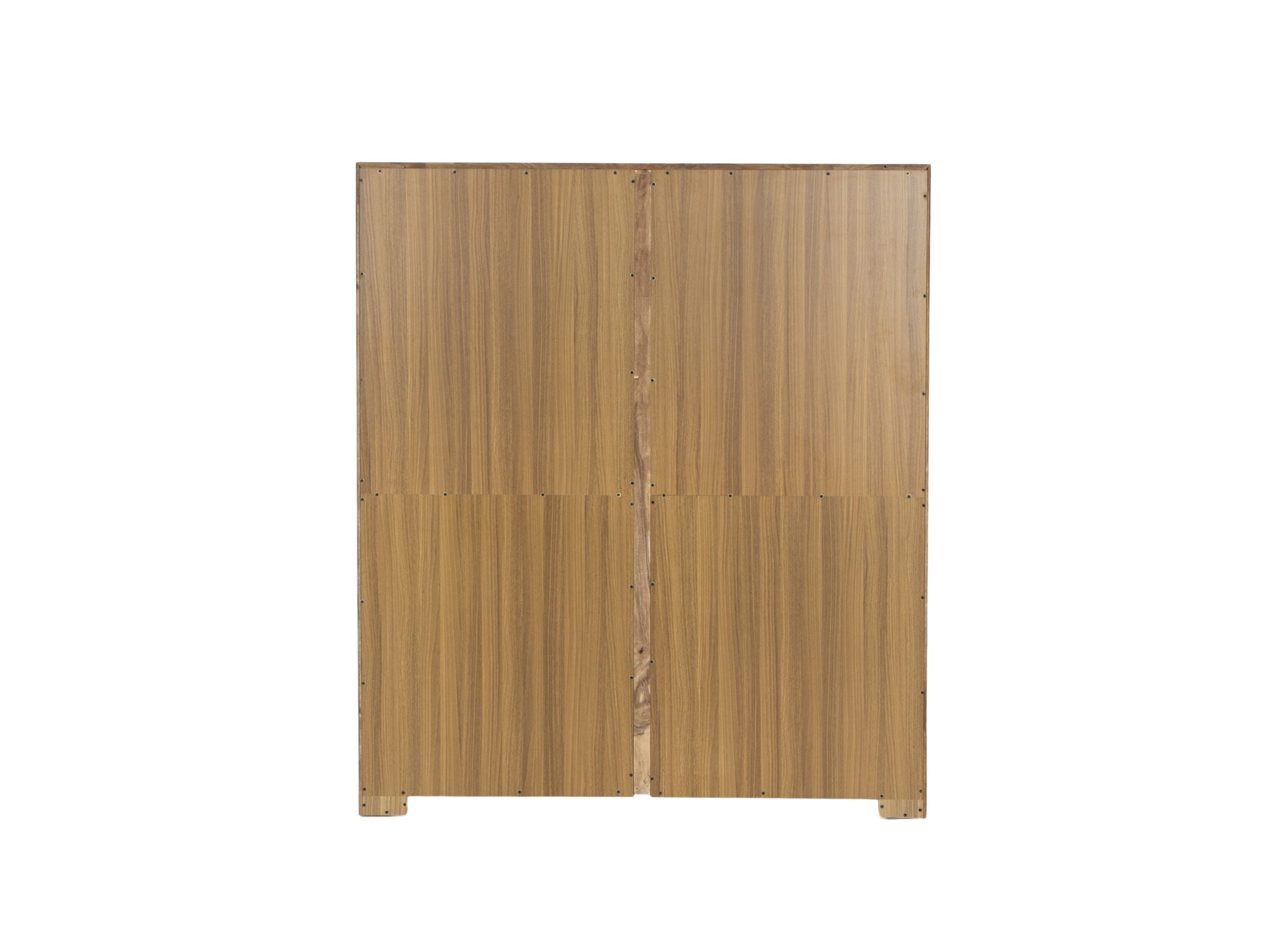 Meuble Bar Carbone 140cm - sheesham massif & décor - naturel