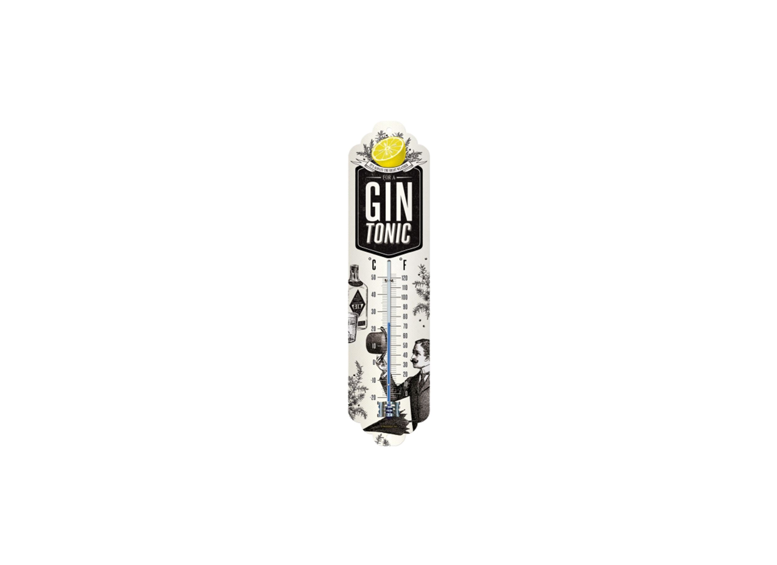 Thermometer H28cm Gin Tonic