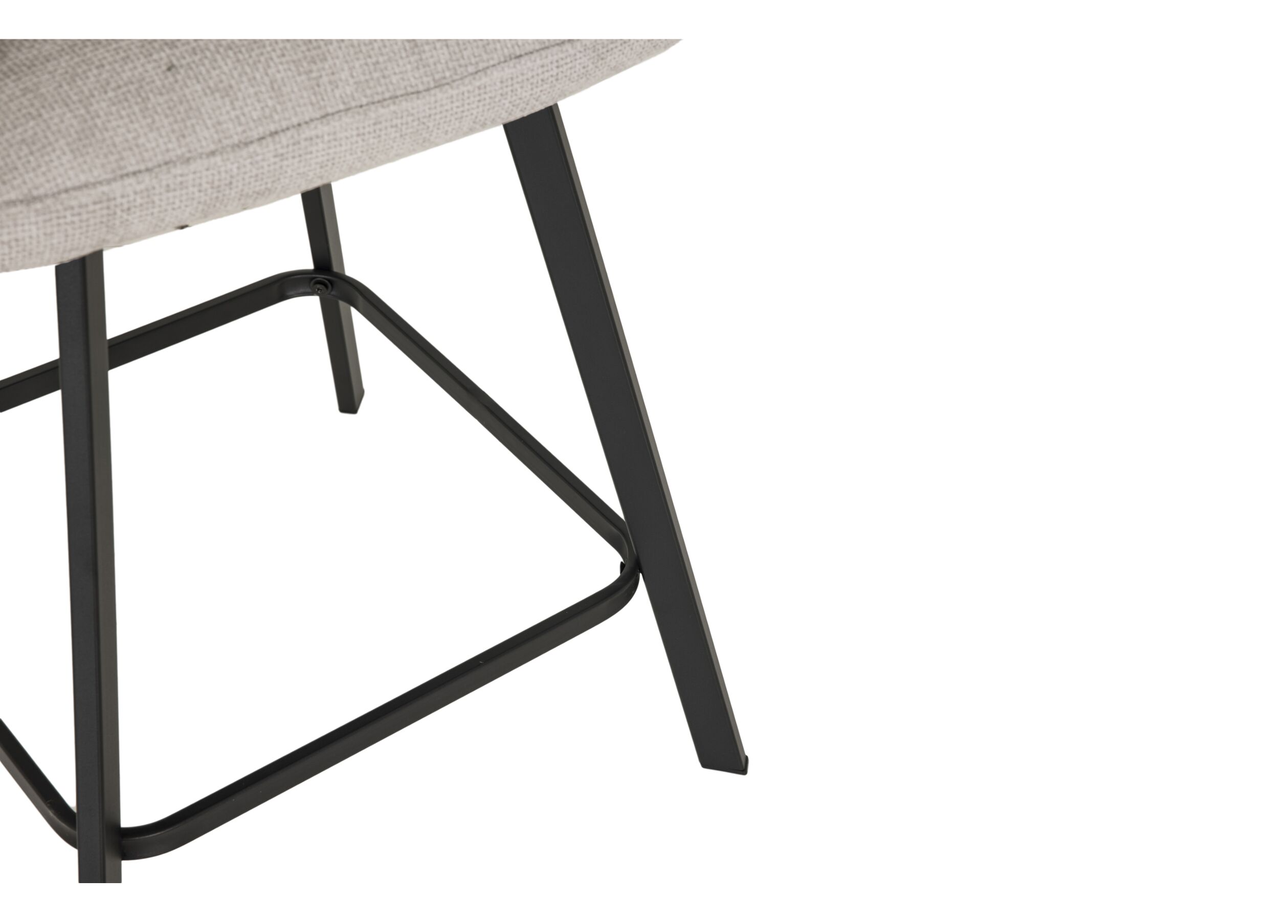 Detail - Chaise de bar Kanun ZH65cm - tissu - greige