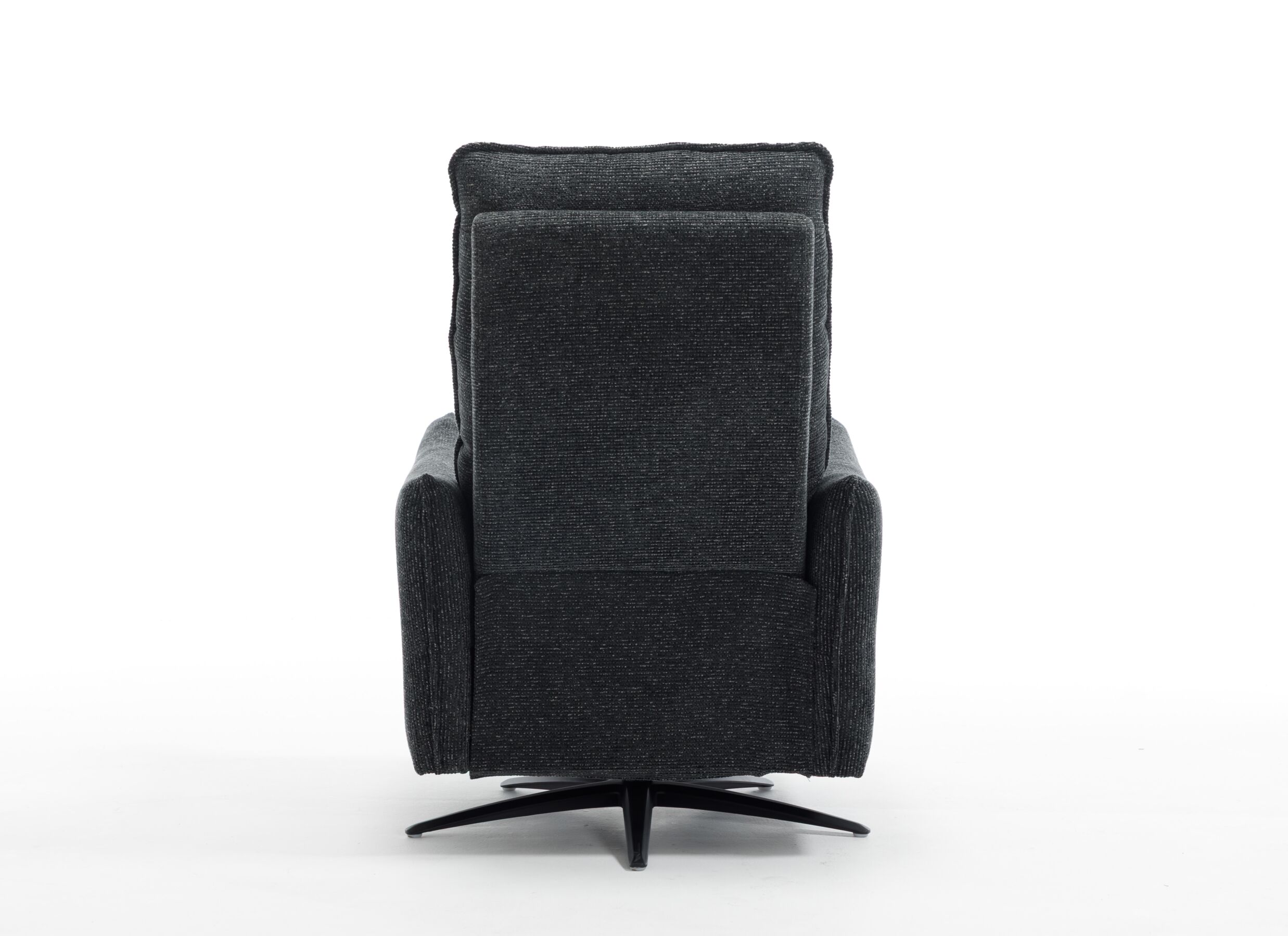 Aperçu - Fauteuil relax Jorge électrique - tissu - gris
