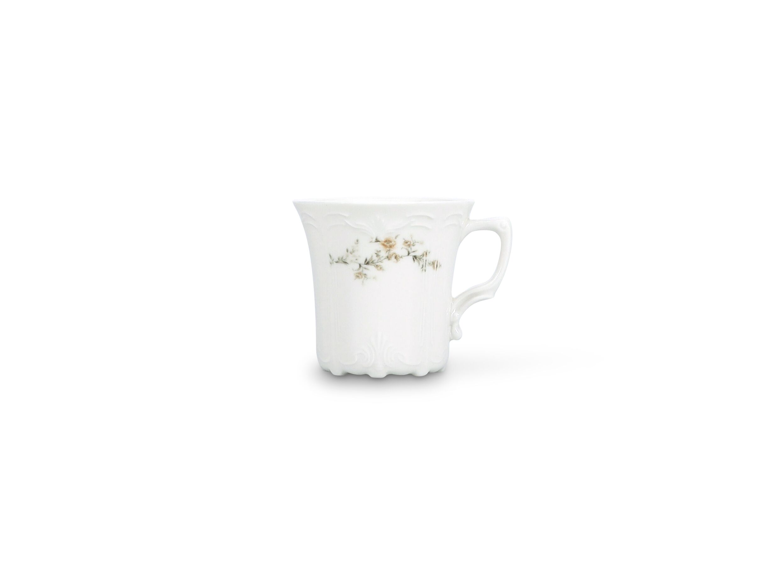 Plus Important - Tasse à café Retro 20cl - porcelaine - blanc