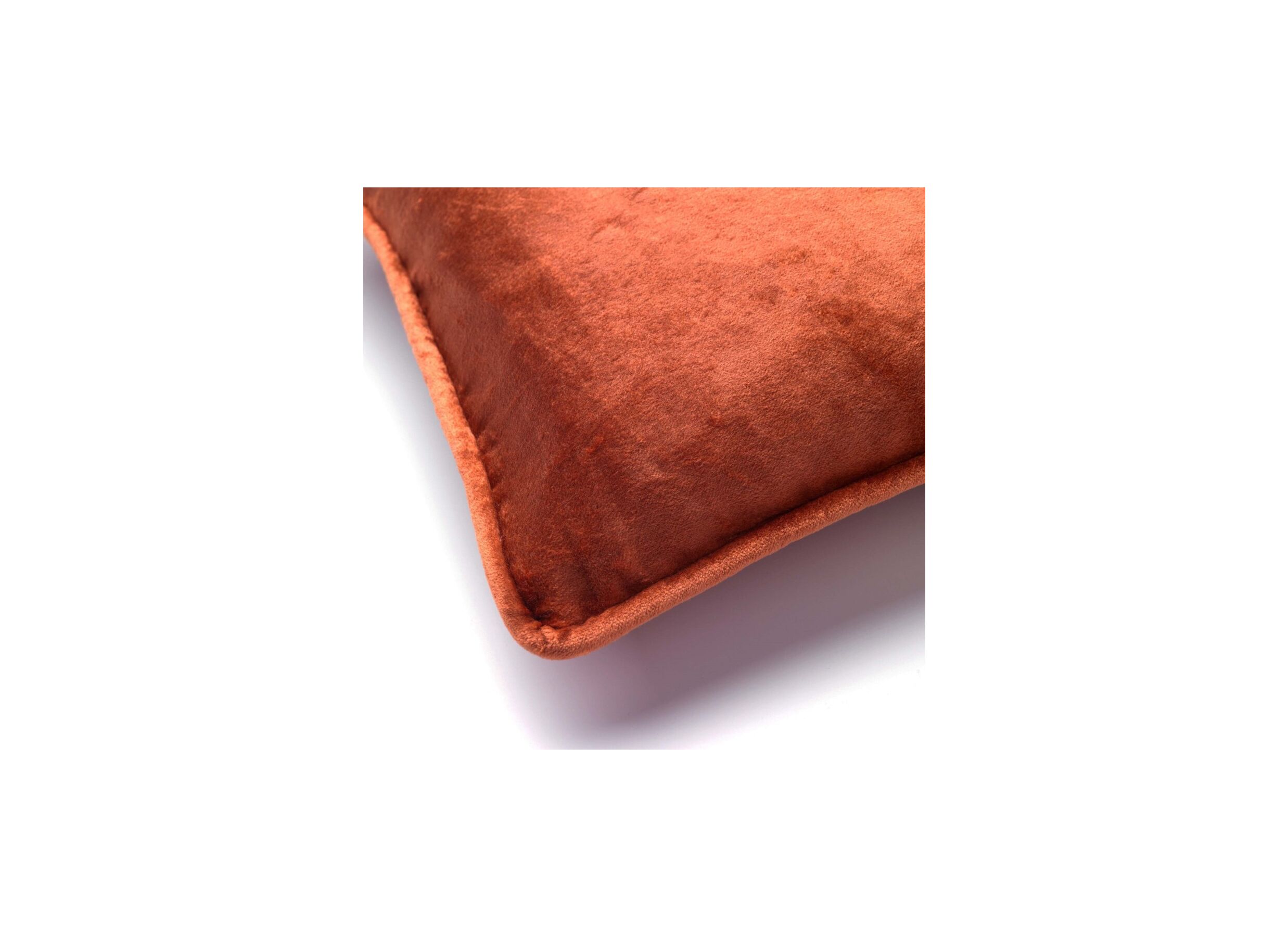 Detail - Coussin Chloe 50x50cm - viscose & polyester -potters clay
