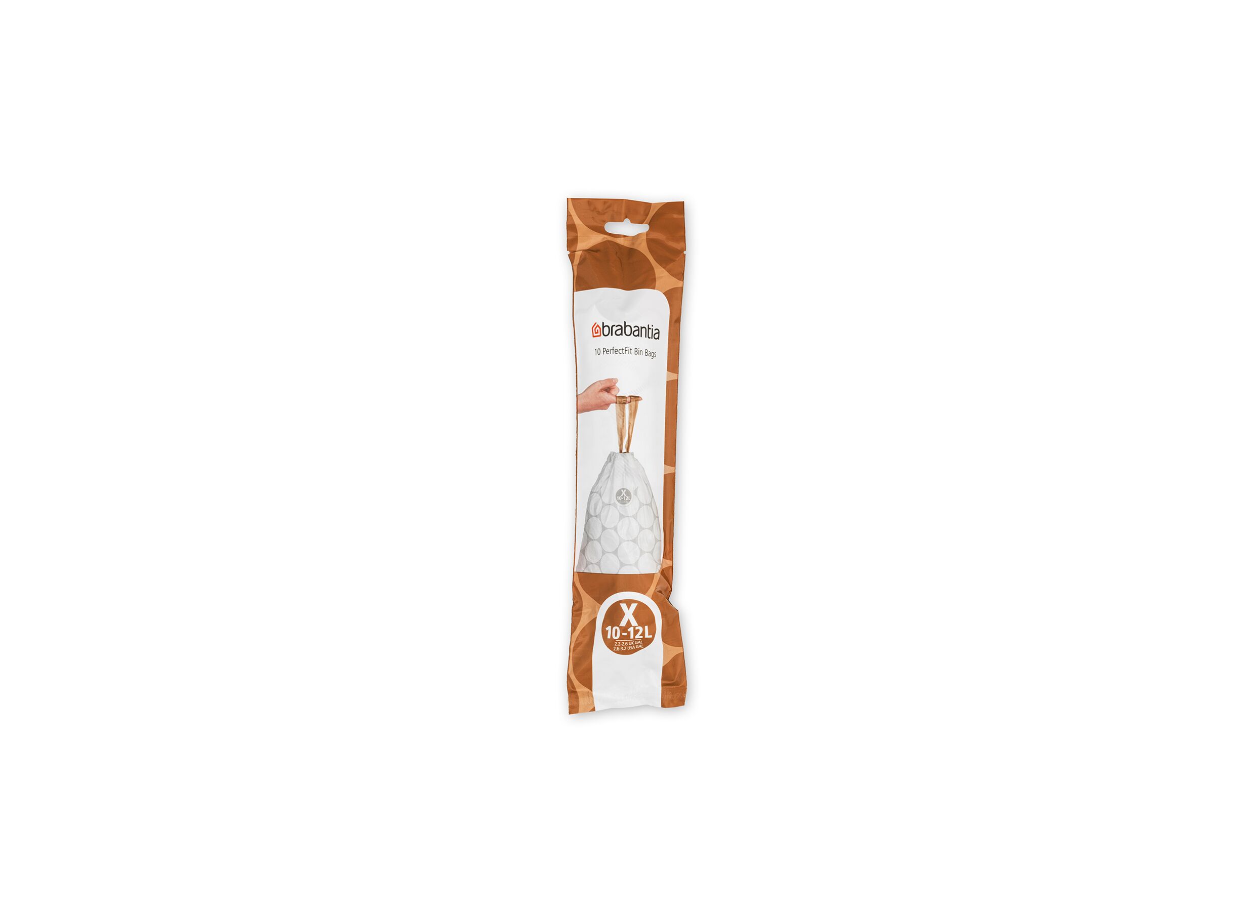 Sac poubelle Recycled Brabantia 10-12L taille X - Sac poubelle Recycled Brabantia 10-12L taille X