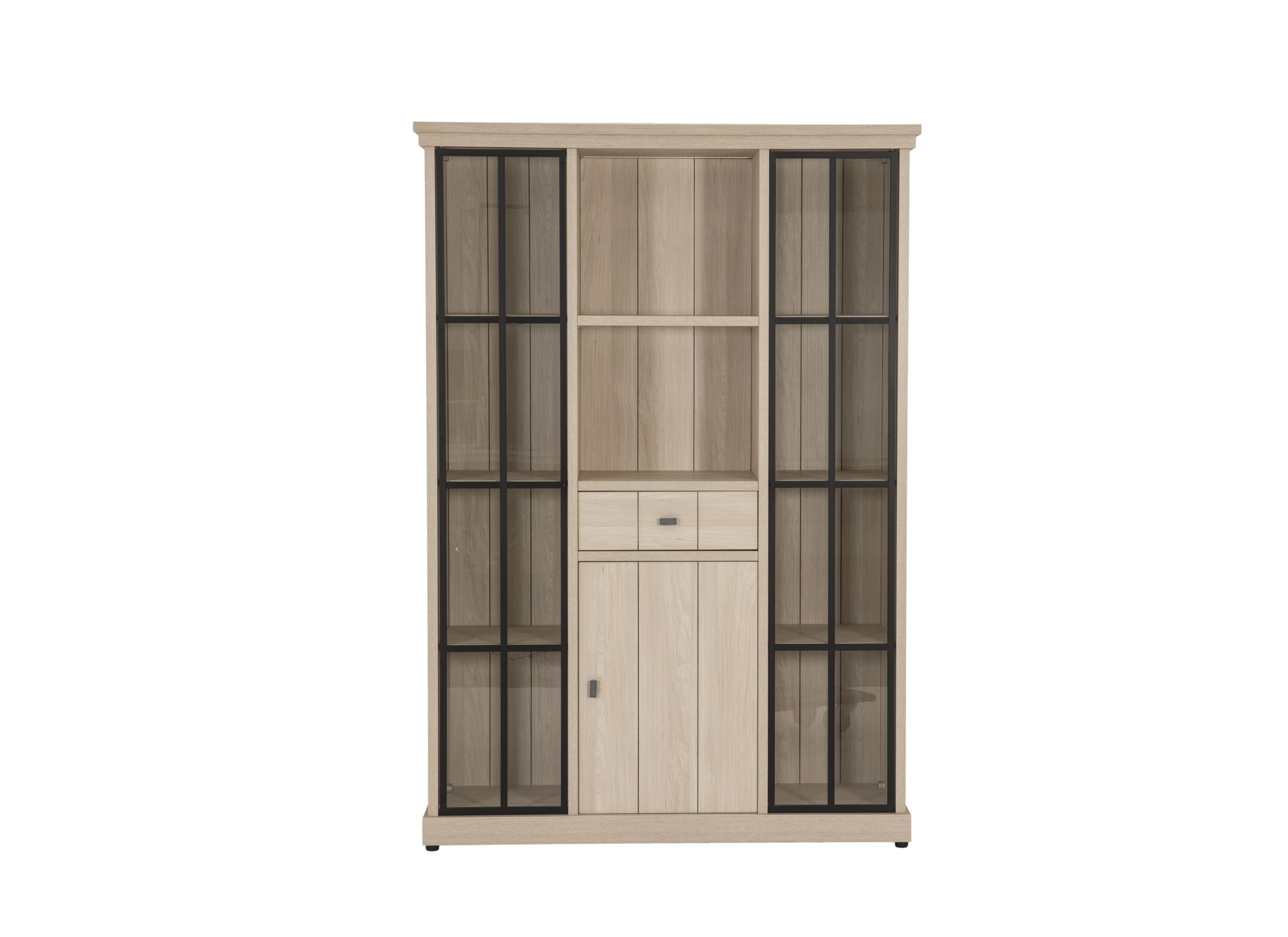 Aperçu - Vitrine 145cm - décor - beige