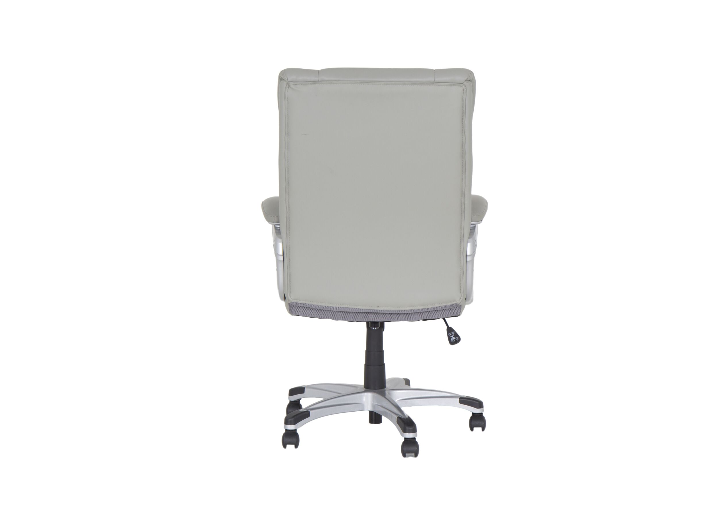 Chaise de bureau Big Daddy gris - similicuir - gris