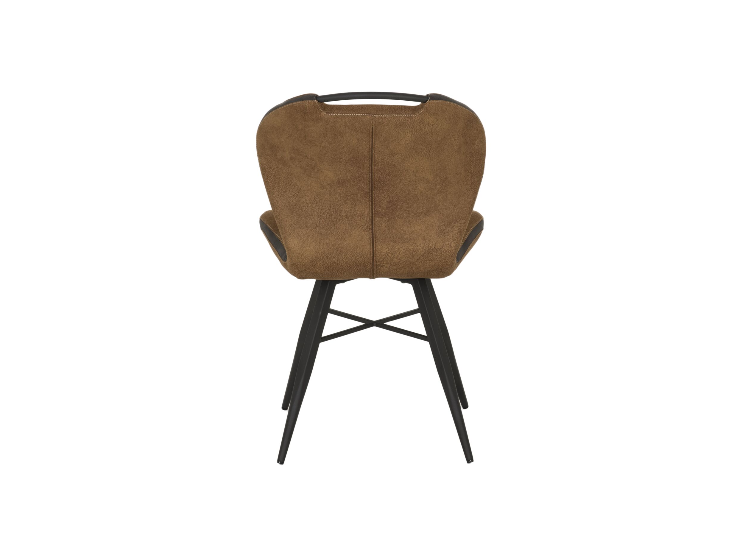 Stoel Mace 50,5x61x87cm - stof - zorro cognac