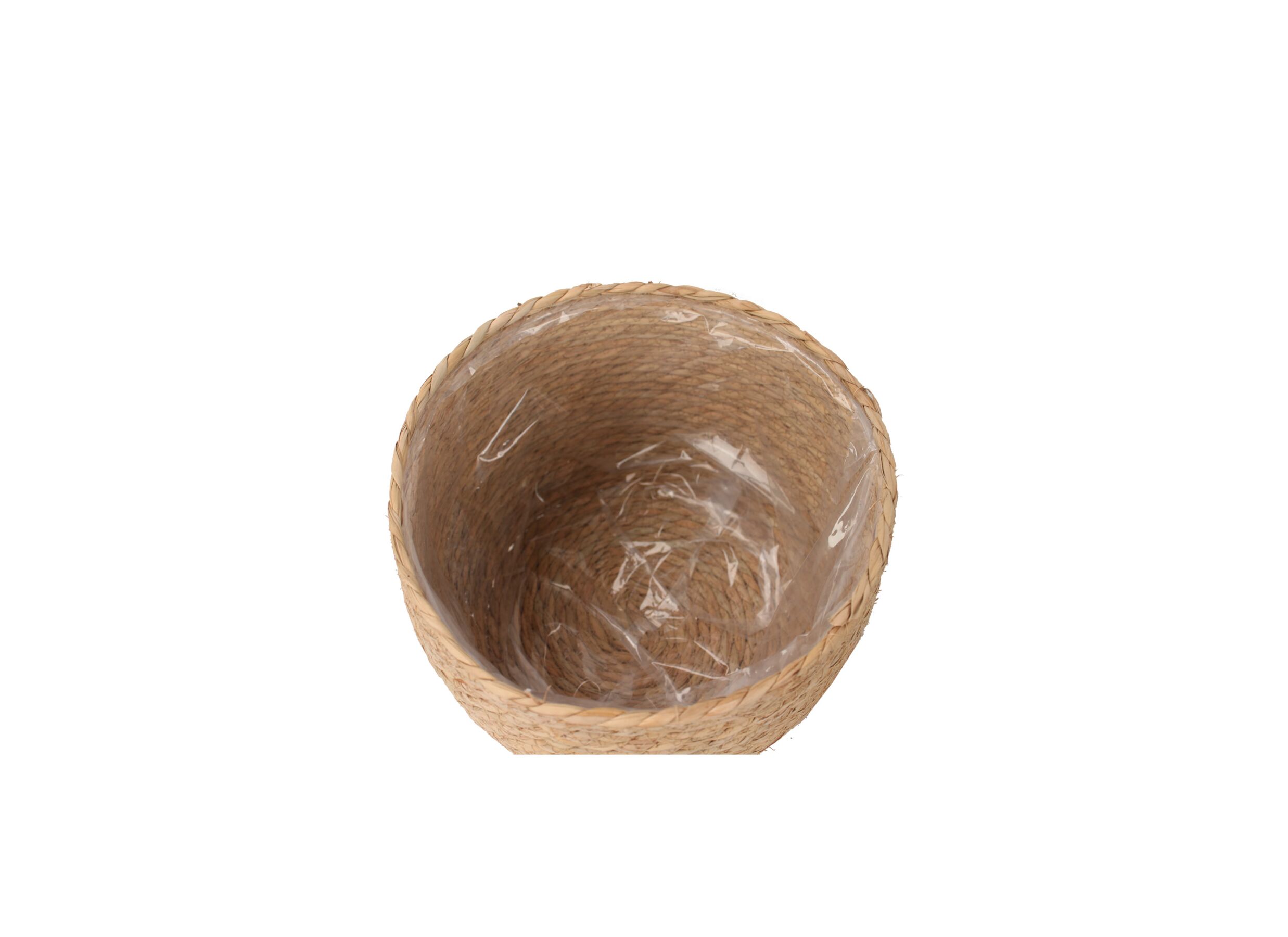 Detail - Panier Lanao lot de 3 - herbier marin - naturel
