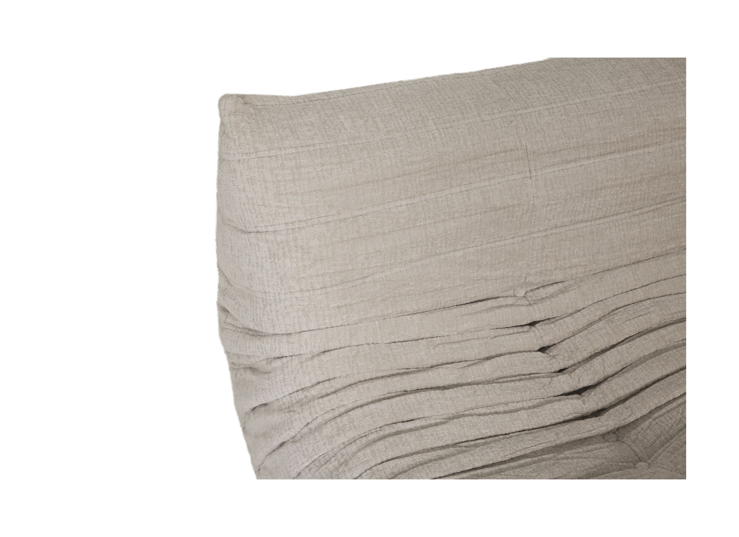 Detailfoto - Zetel Ragazzi 180x100x74cm - stof - beige