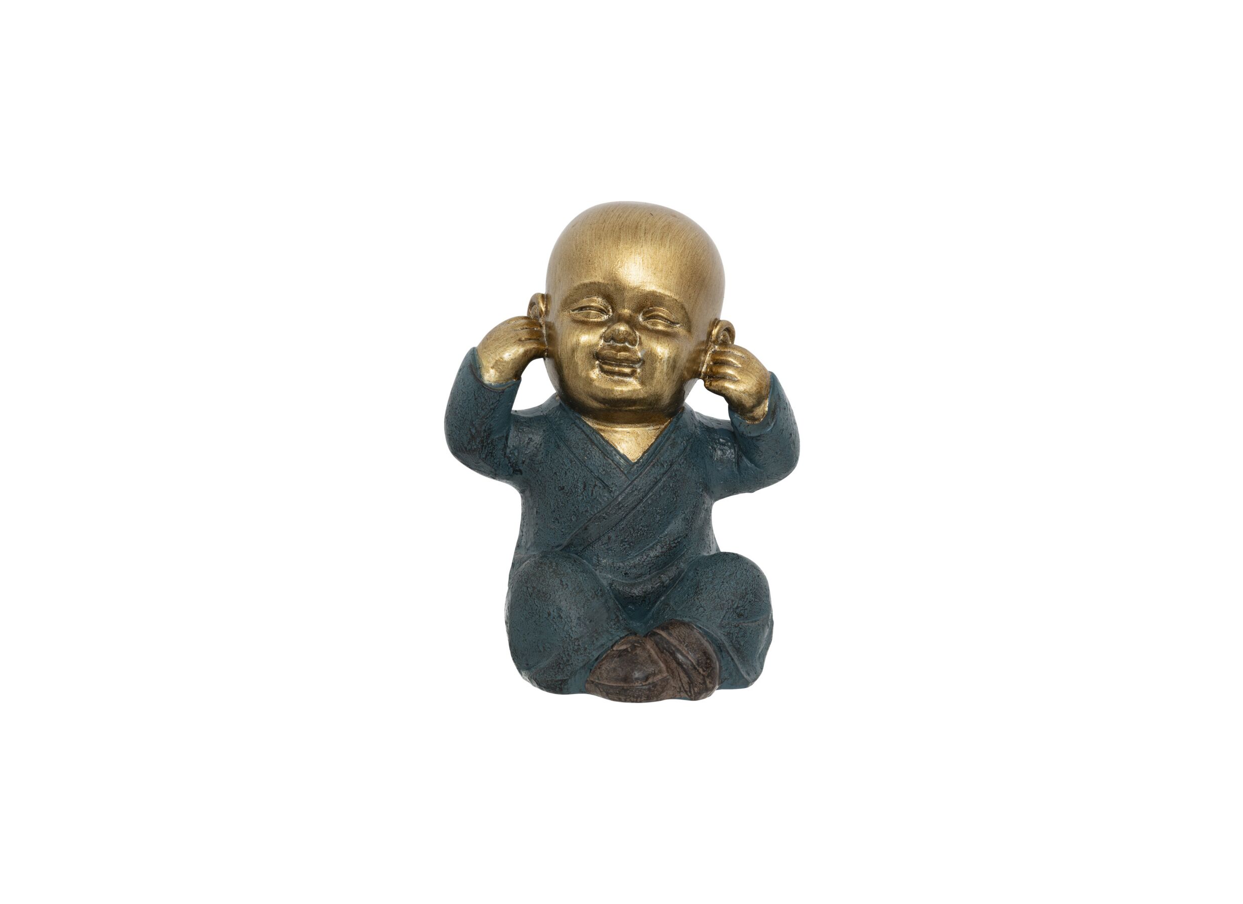Aperçu - Statue bouddha Sagesse Jiling H21cm lot de 3