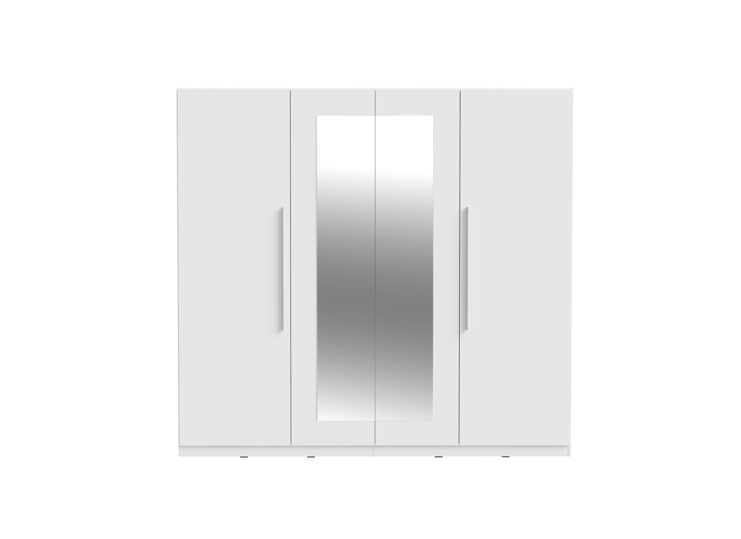 Aperçu - Garde-robe Helen 228cm - décor - blanc