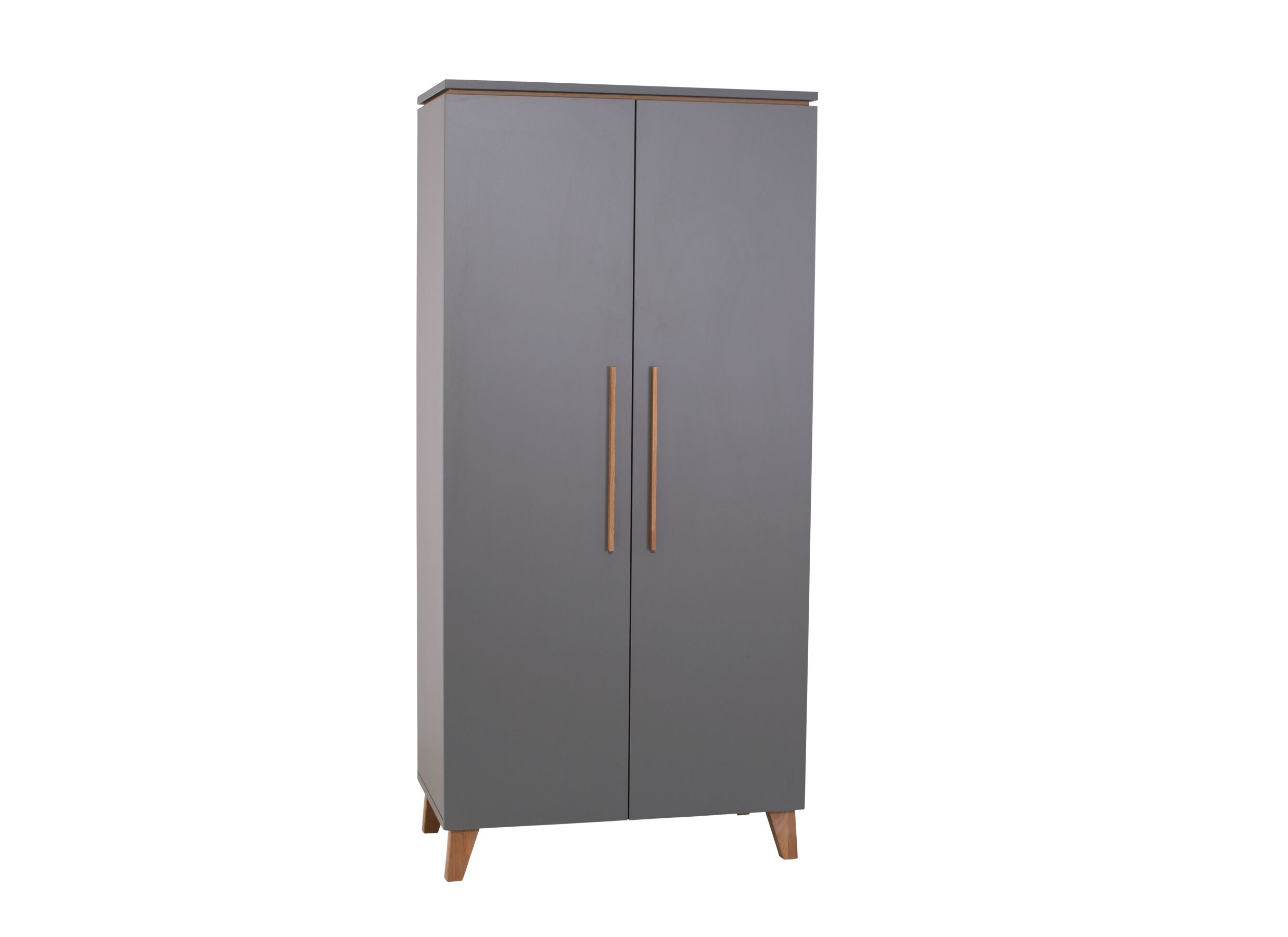 Garde-robe Vito Mira 95cm - Garde-robe Vito Mira 95cm - décor - gris/chêne