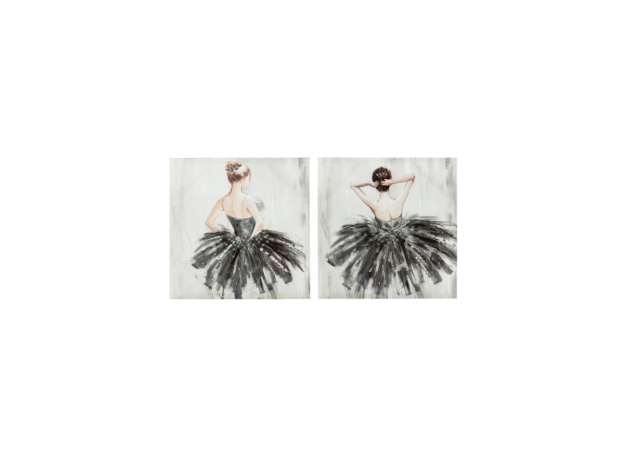 Toile imprimée Danseuse 48x48cm - Toile imprimée Danseuse 48x48cm
