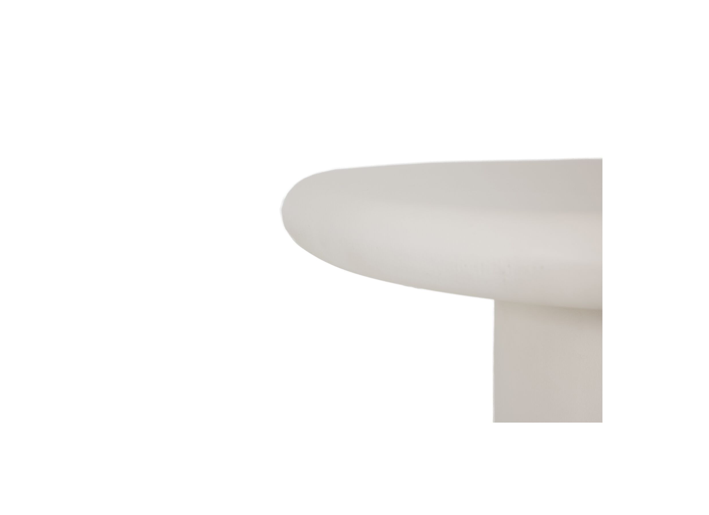 Detail - Table d'appoint Mushroom lot de 3 - micro ciment - beige