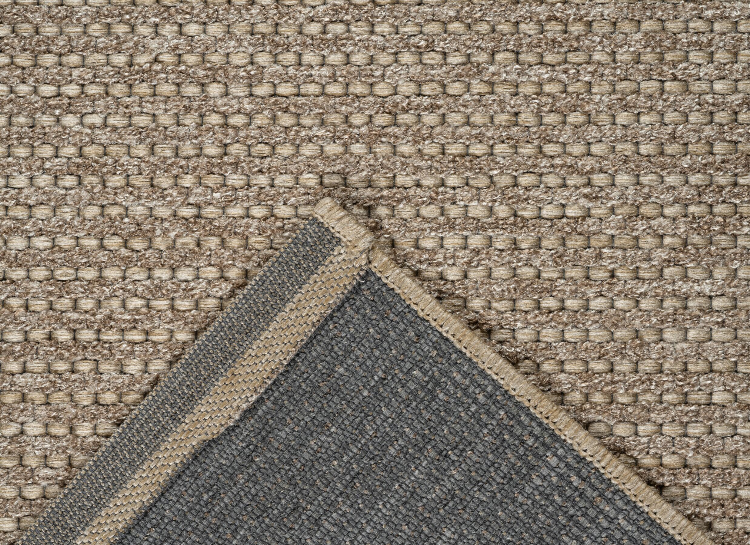 Detailfoto - Tapijt Makabi 140x200cm - polyester & polypropyleen - beige