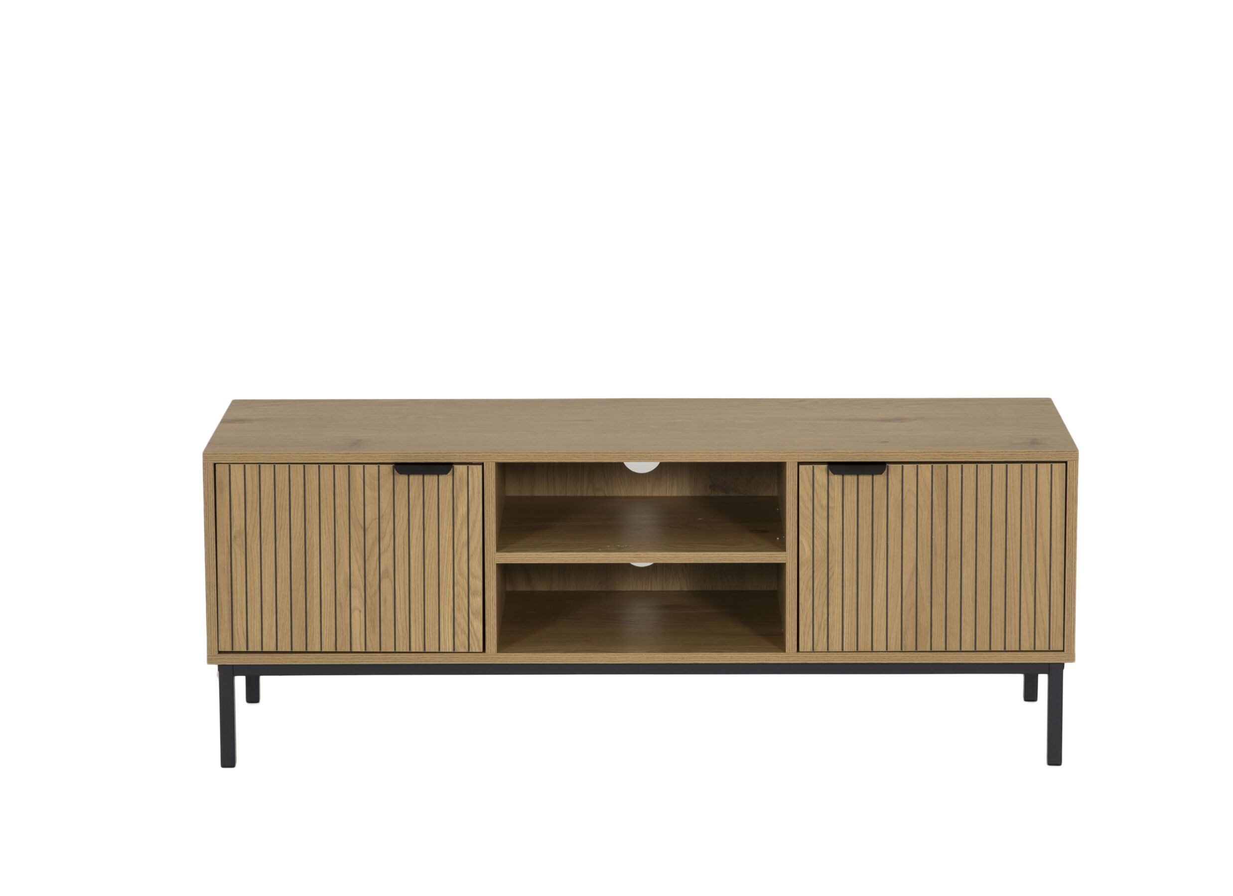 Overzichtsfoto - Tv-meubel Nevado 120cm - MDF melamine - wilde eik