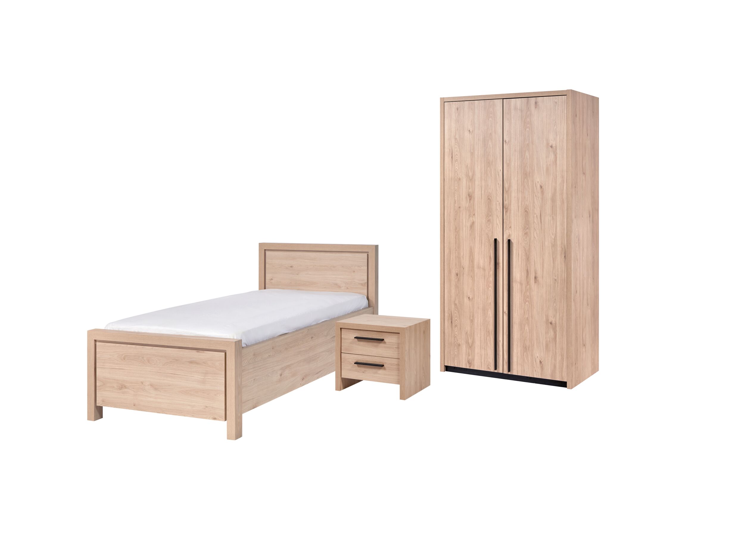 Chambre enfant avec armoire 2 portes castella - Chambre enfant avec armoire 2 portes castella