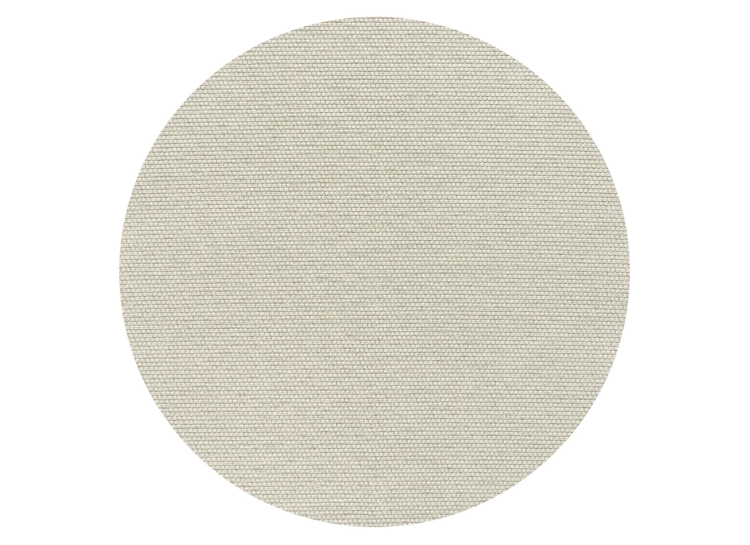 Hoofdfoto - Rond tapijt Himalaya Ø160cm wol wit