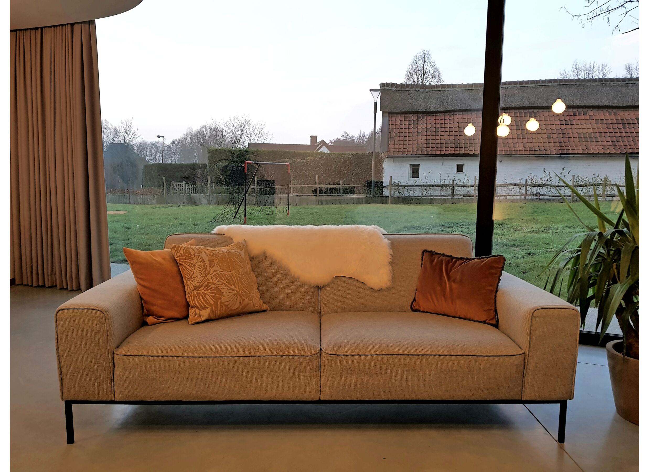 Foto ambiance - Peau de mouton Islande 60x110cm blanc