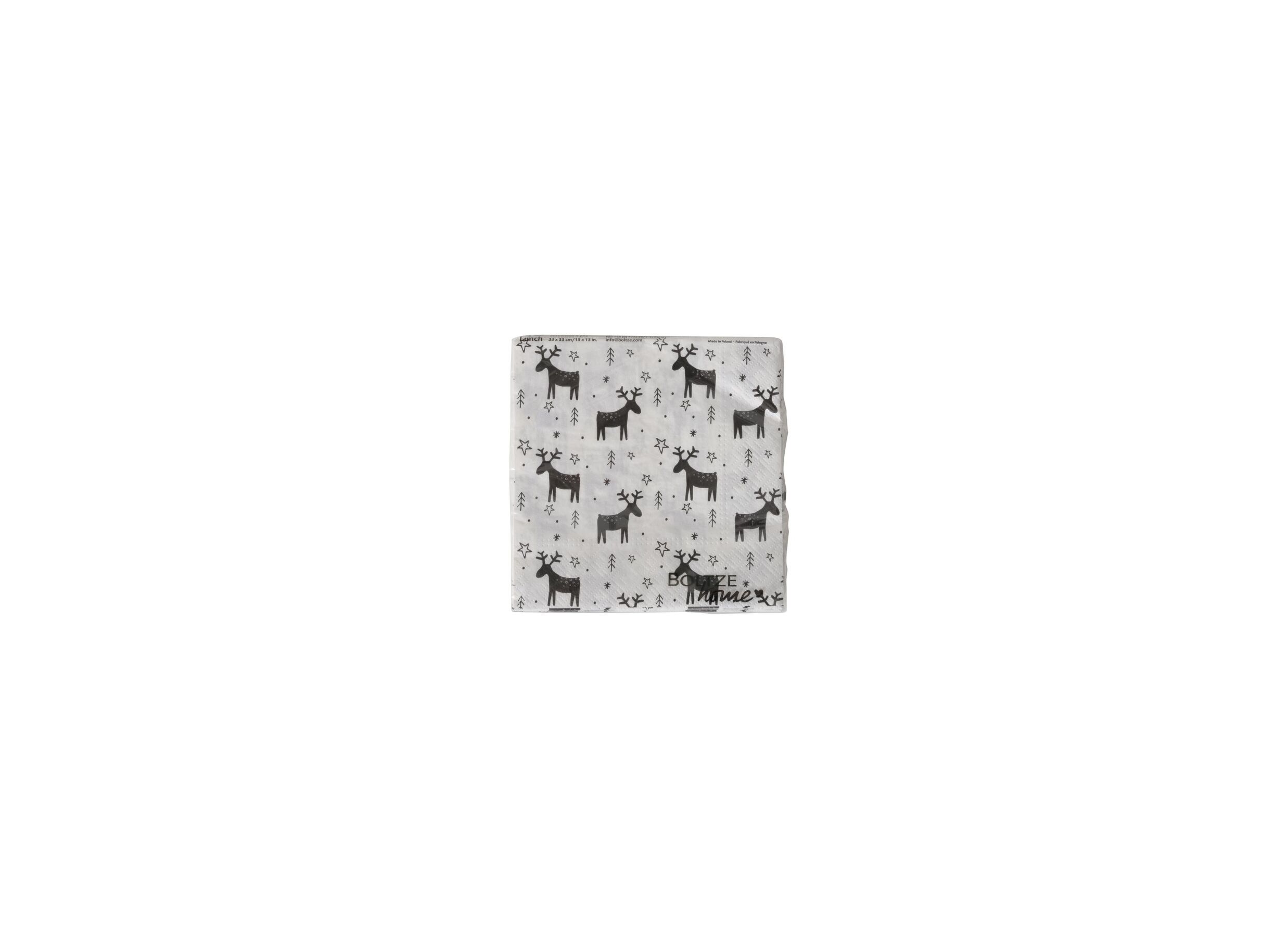 Aperçu - Serviette Benny 17x17cm blanc 20 pièces