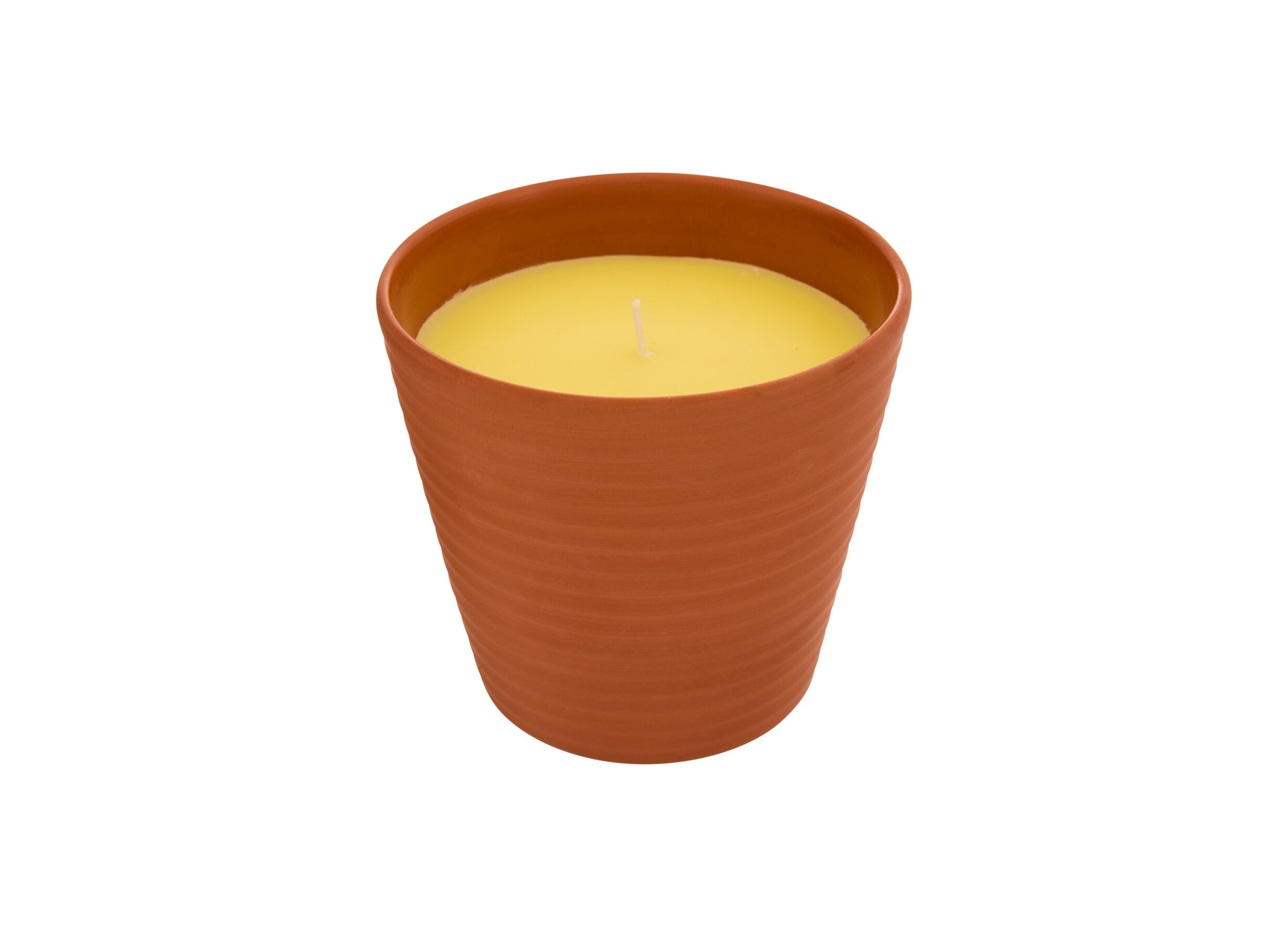 Aperçu - Bougie extérieur Citronella Terry 26h - terre cuite - marron