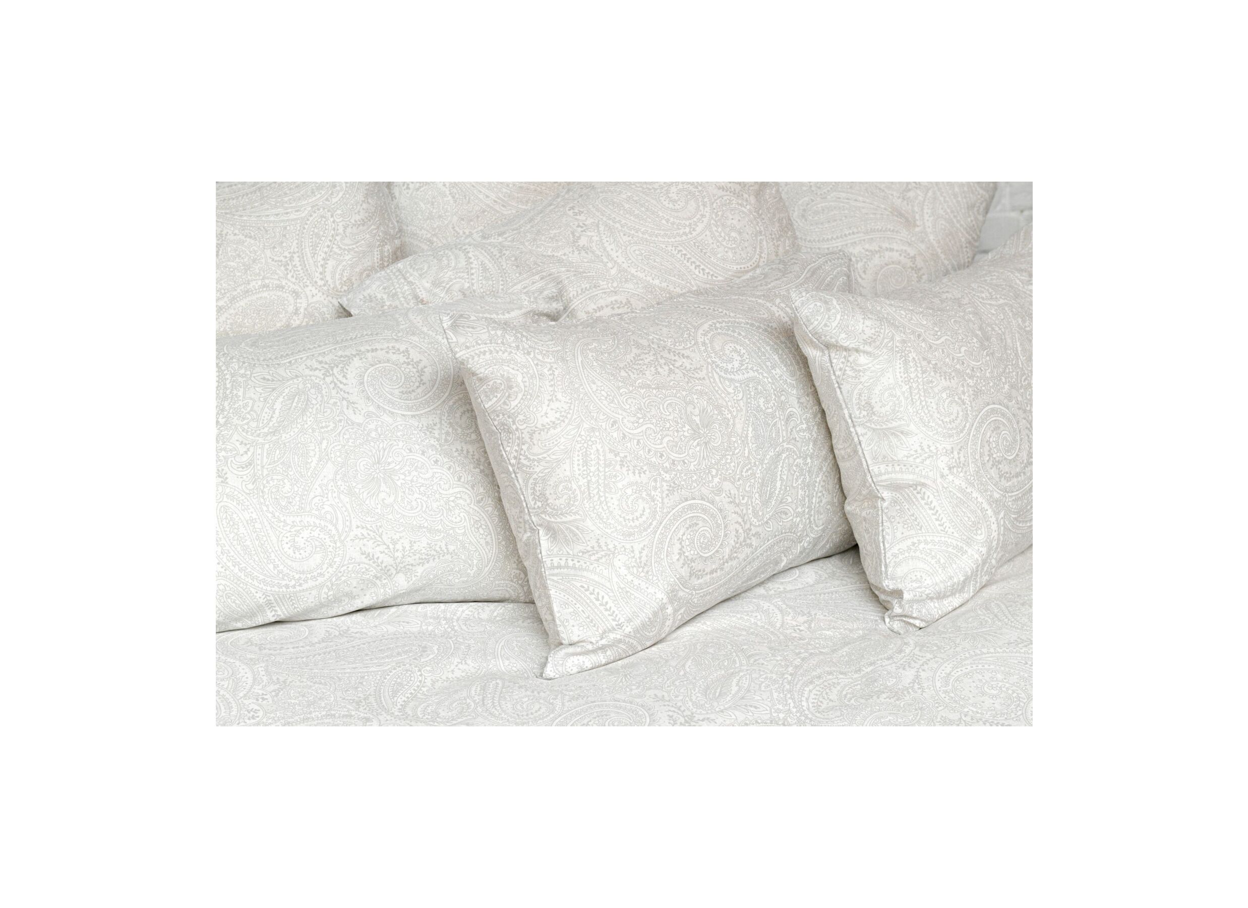 Dekbedovertrek 240x200/220cm - satijn - cashmere white - Housse de couette 240x200/220cm - satin - cashmere white