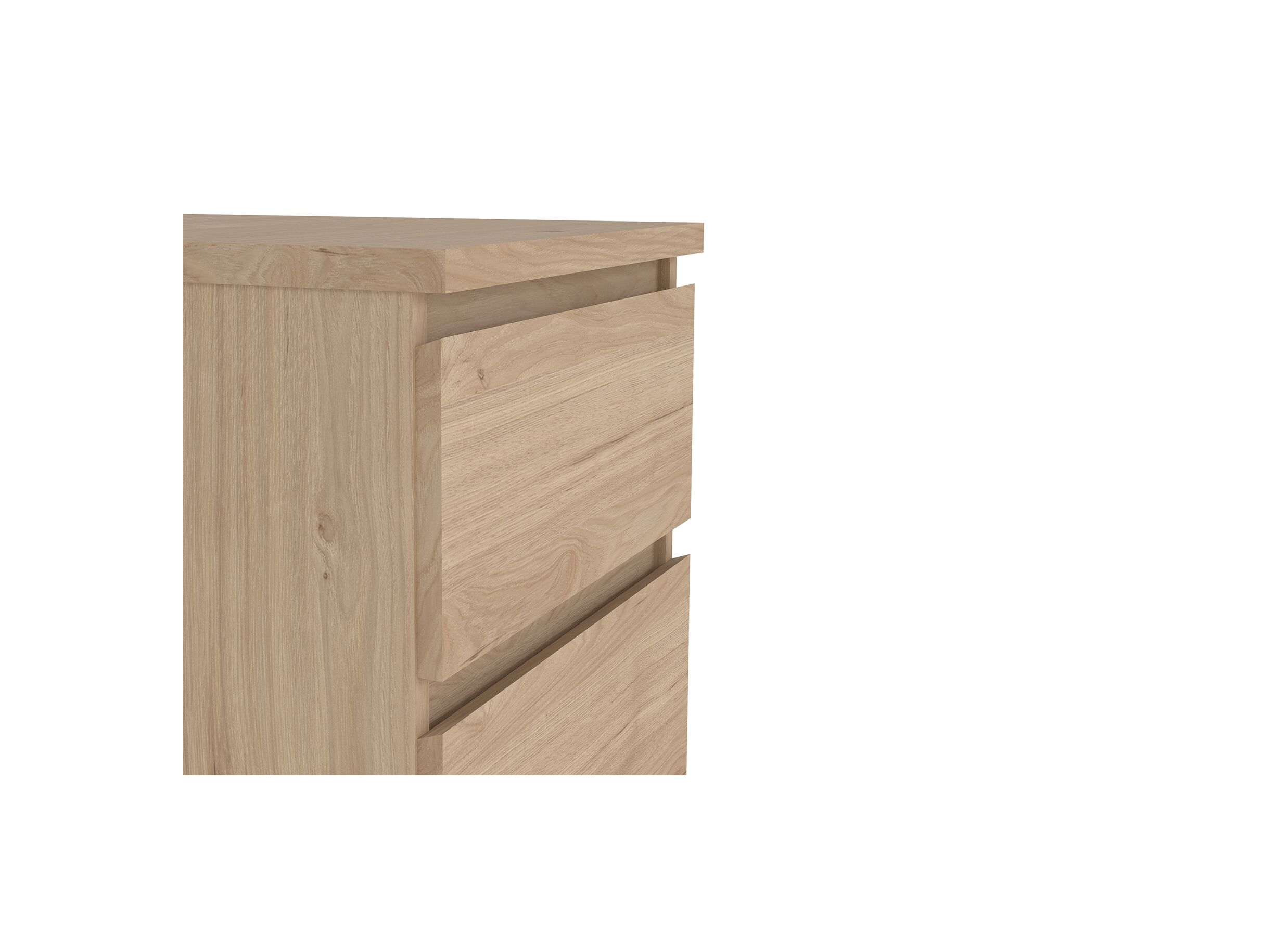 Commode Naia 41x50x111cm - mélamine - jackson hickory