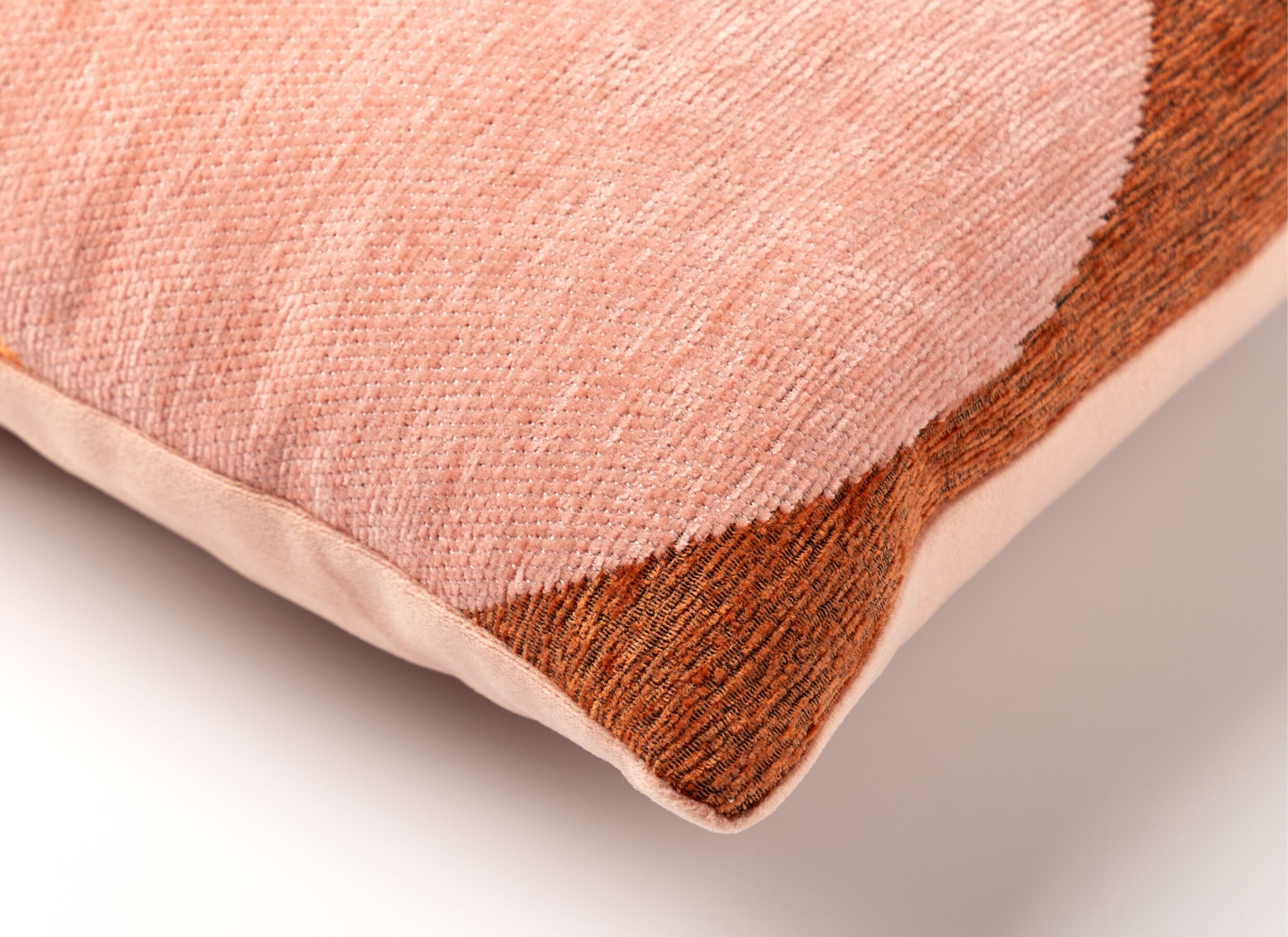 Detail - Coussin Marle 30x50cm - polyester - muted clay