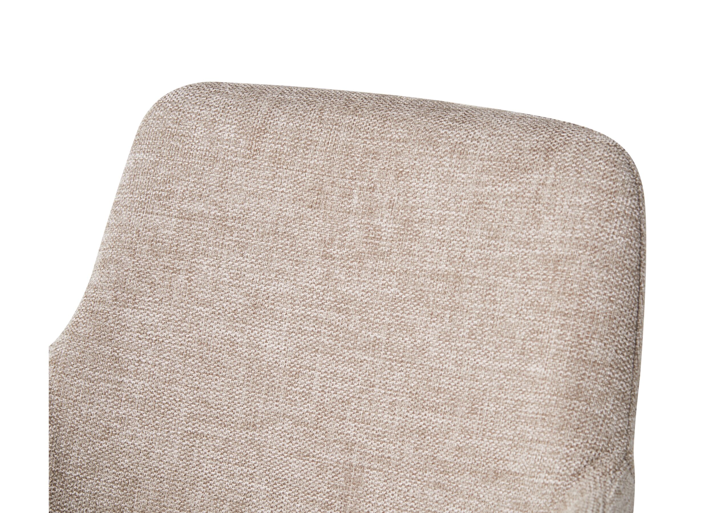 Detailfoto - Draaistoel Sirius 57x60x83cm - stof - beige