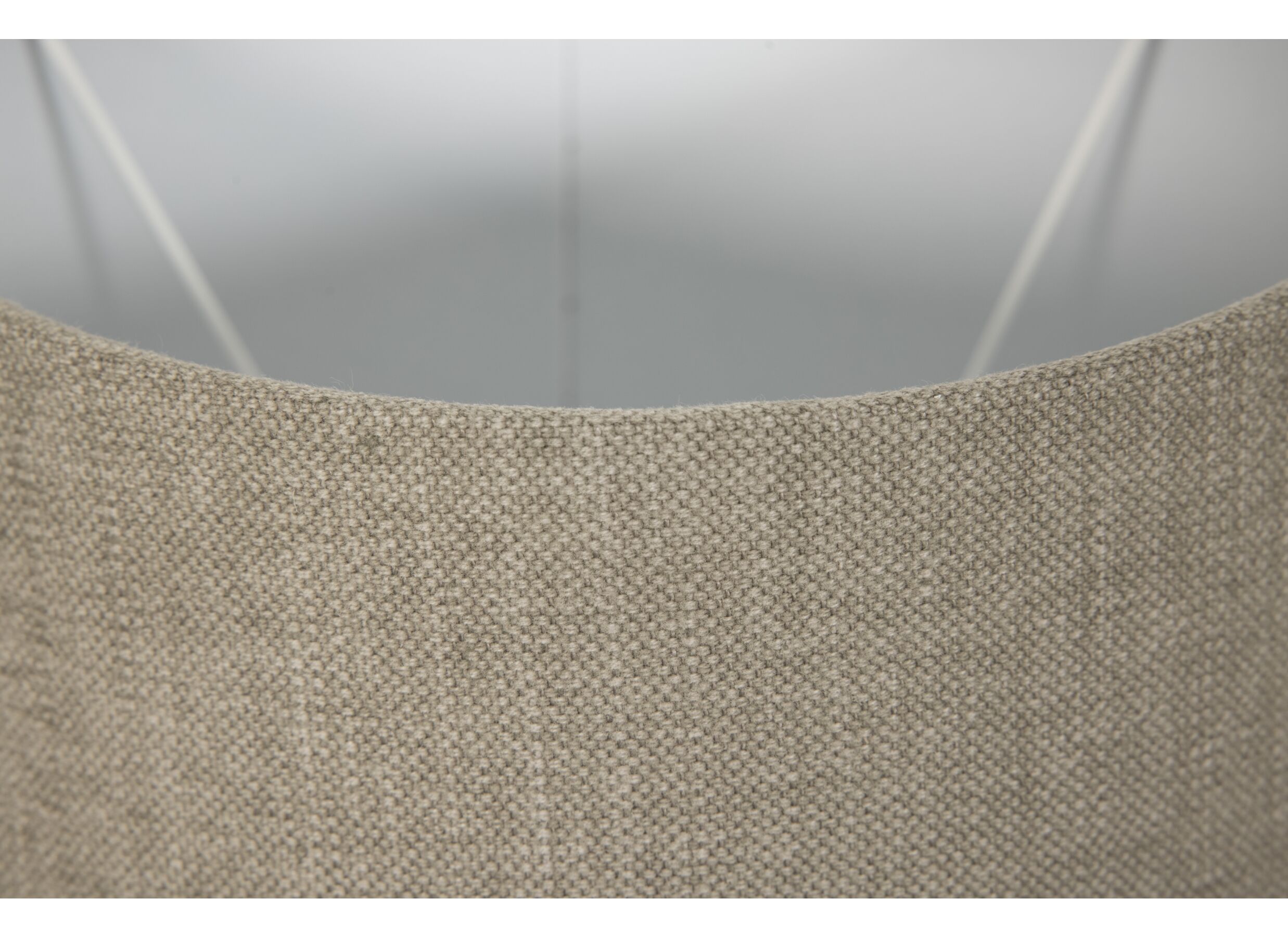 Detailfoto - Lampenkap Ø30cm - stof - taupe