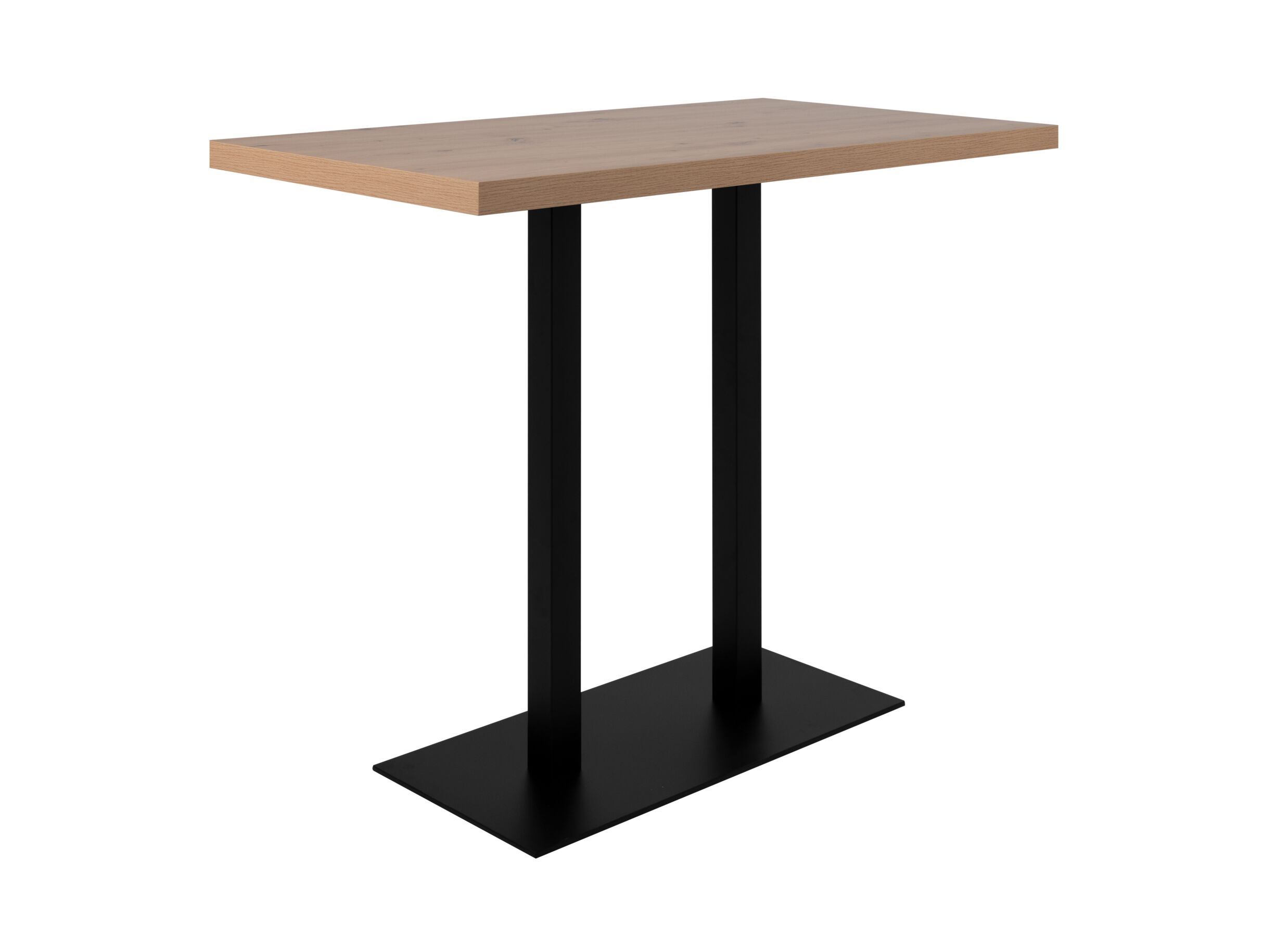 Table de bar Quadrato 120x70cm chêne artisanal - Table de bar Quadrato 120x70cm - panneau de particules - chêne artisanal