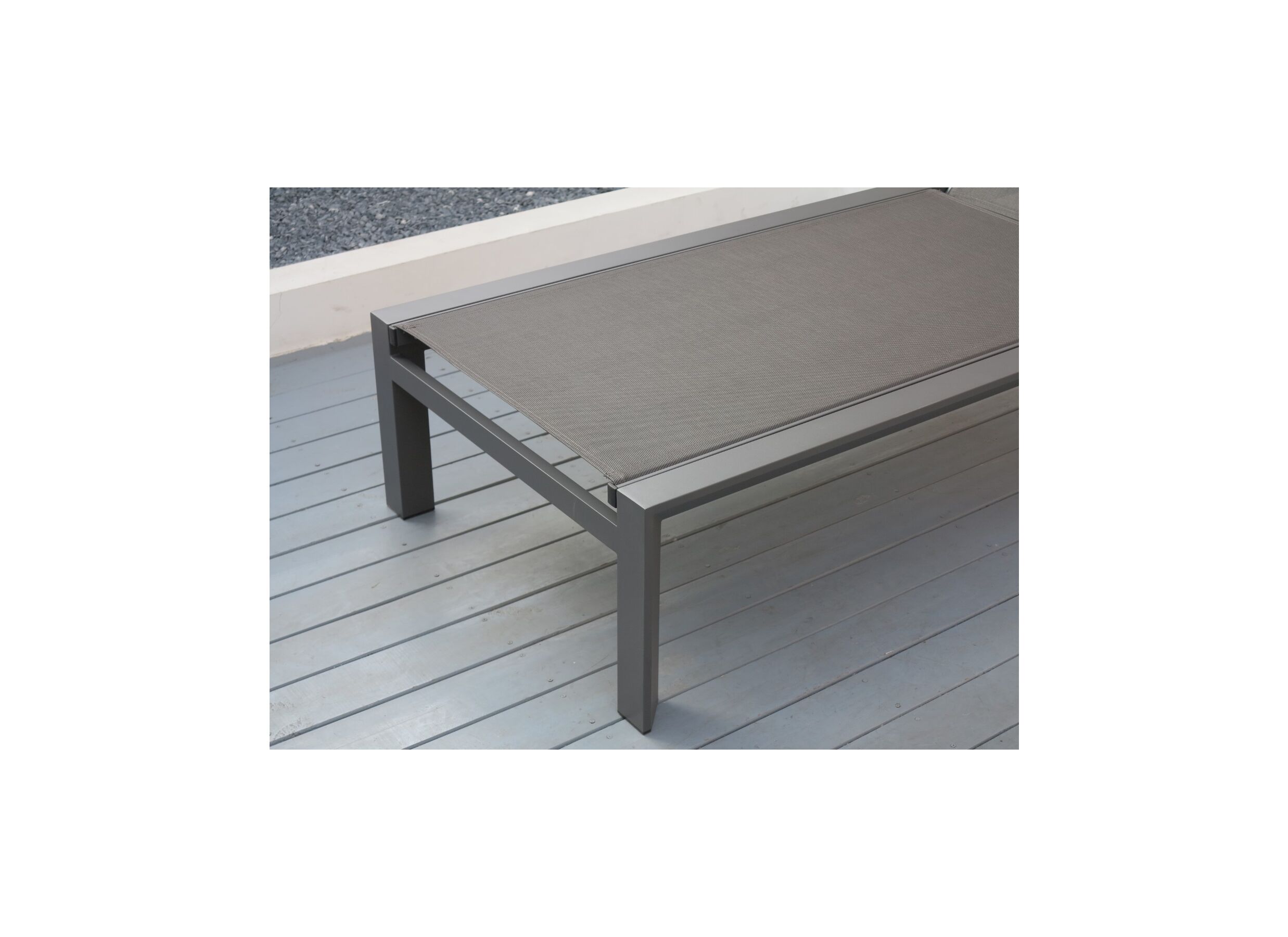 Detail - Chaise longue Bliss anthracite