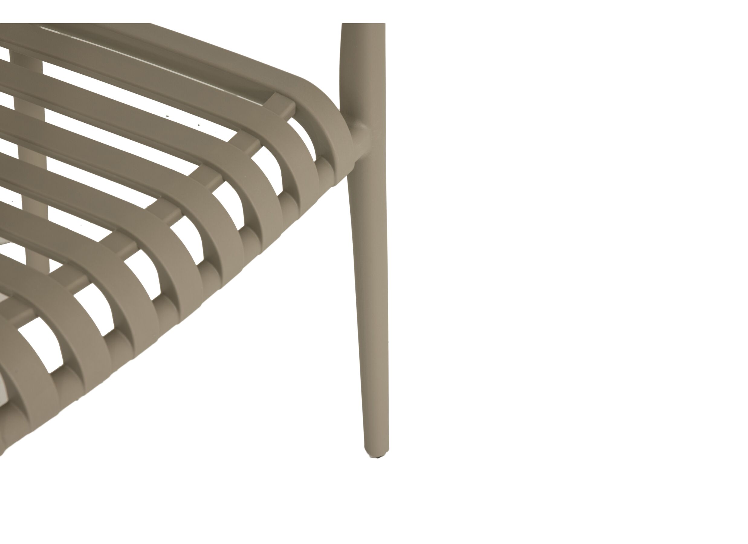 Detail - Chaise de jardin Cute 46x58x81cm - synthétique - taupe