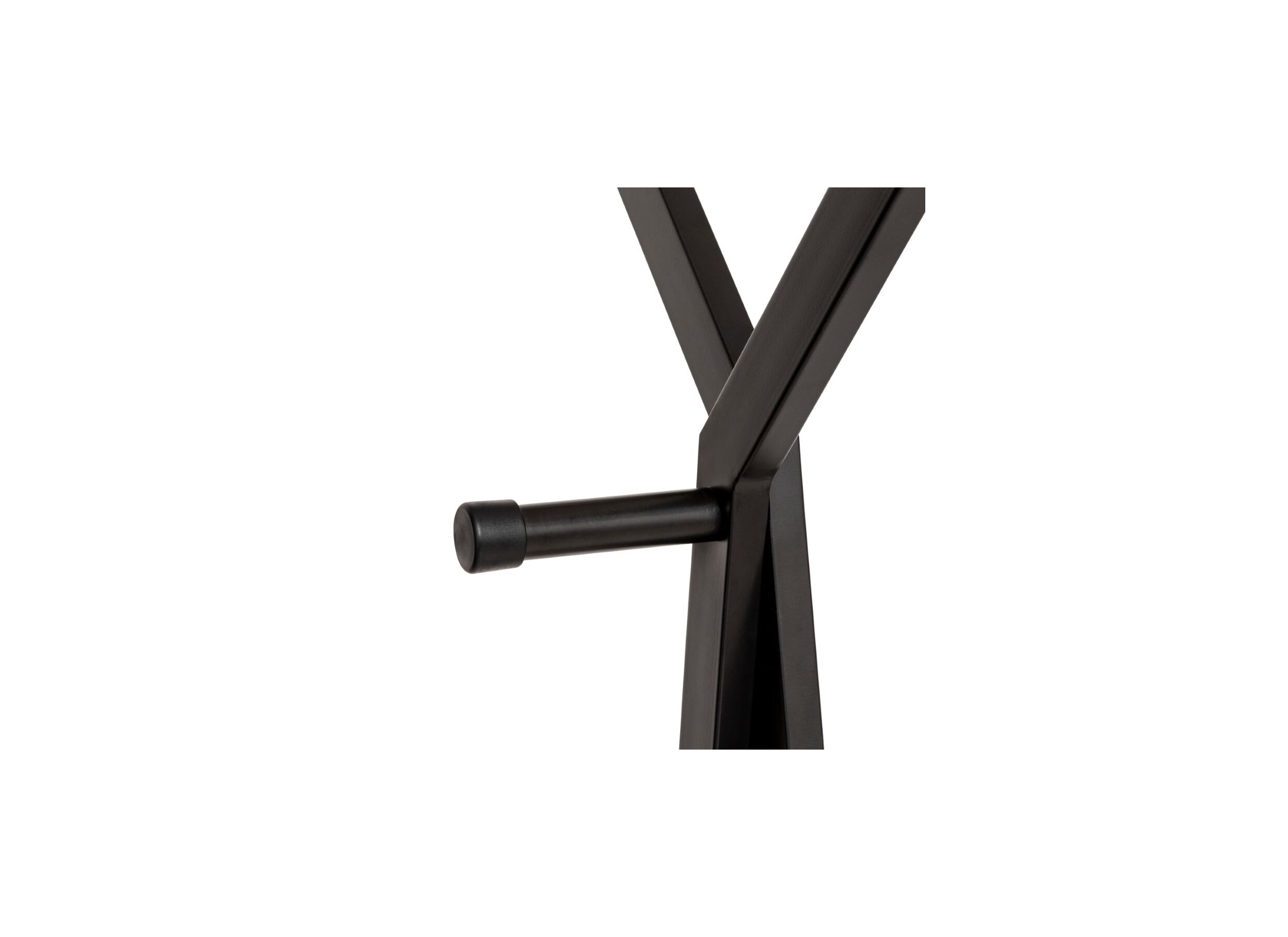 Detail - Portant Metty 98x43,5x145cm - acier - noir