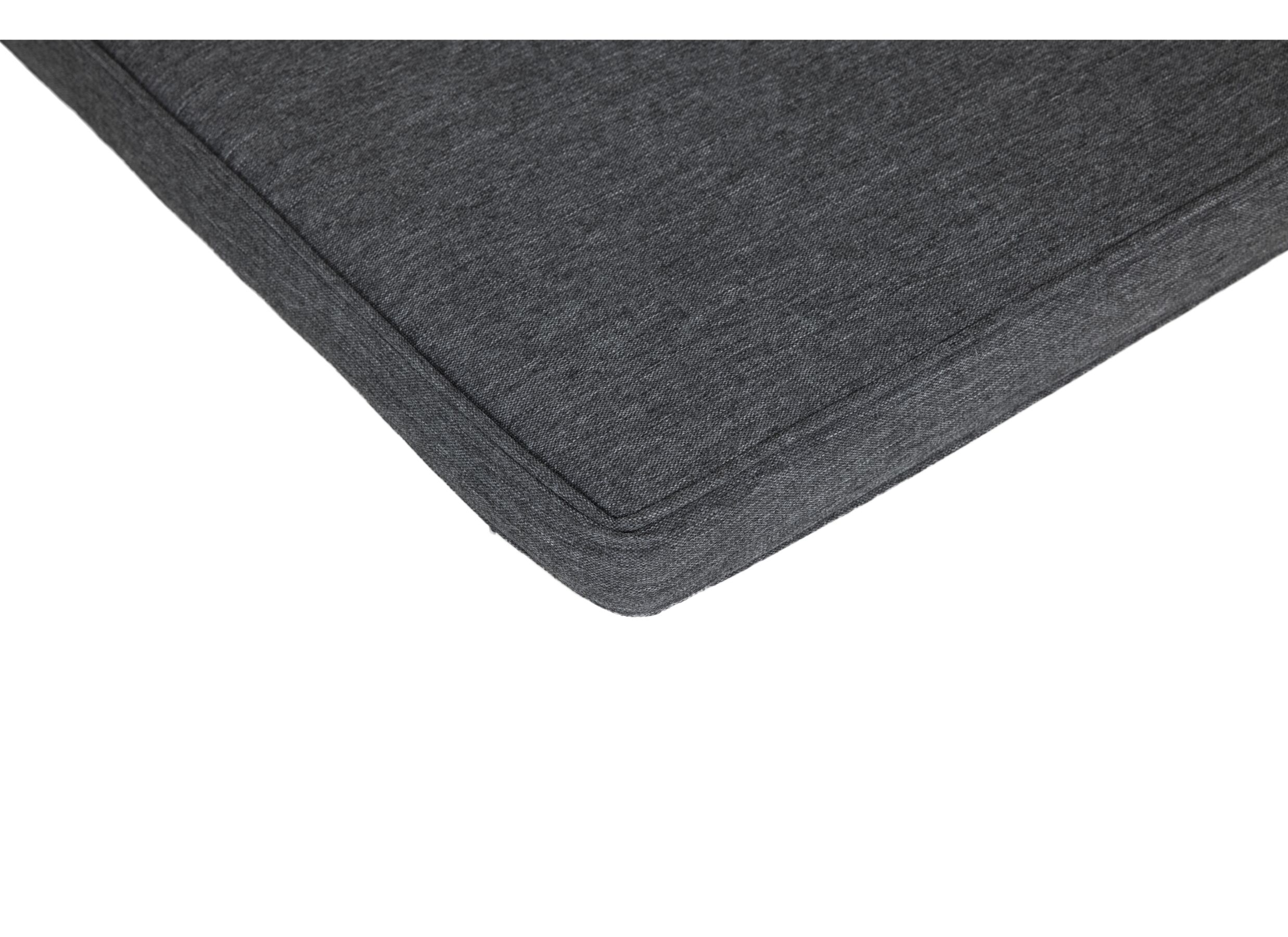 Detailfoto - Ligbedkussen Summertime 190x62cm - polyestervezel - antraciet